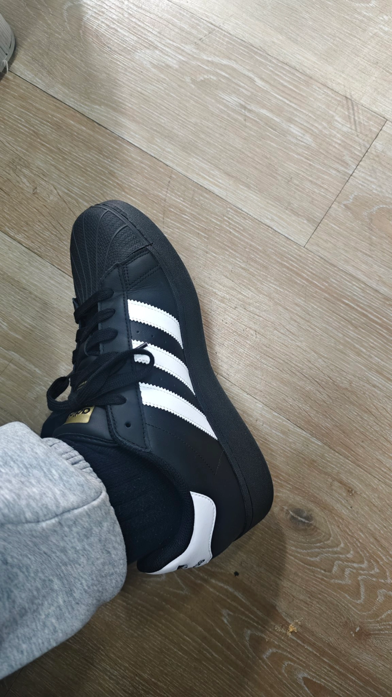 custom review-adidas originals Superstar Black White