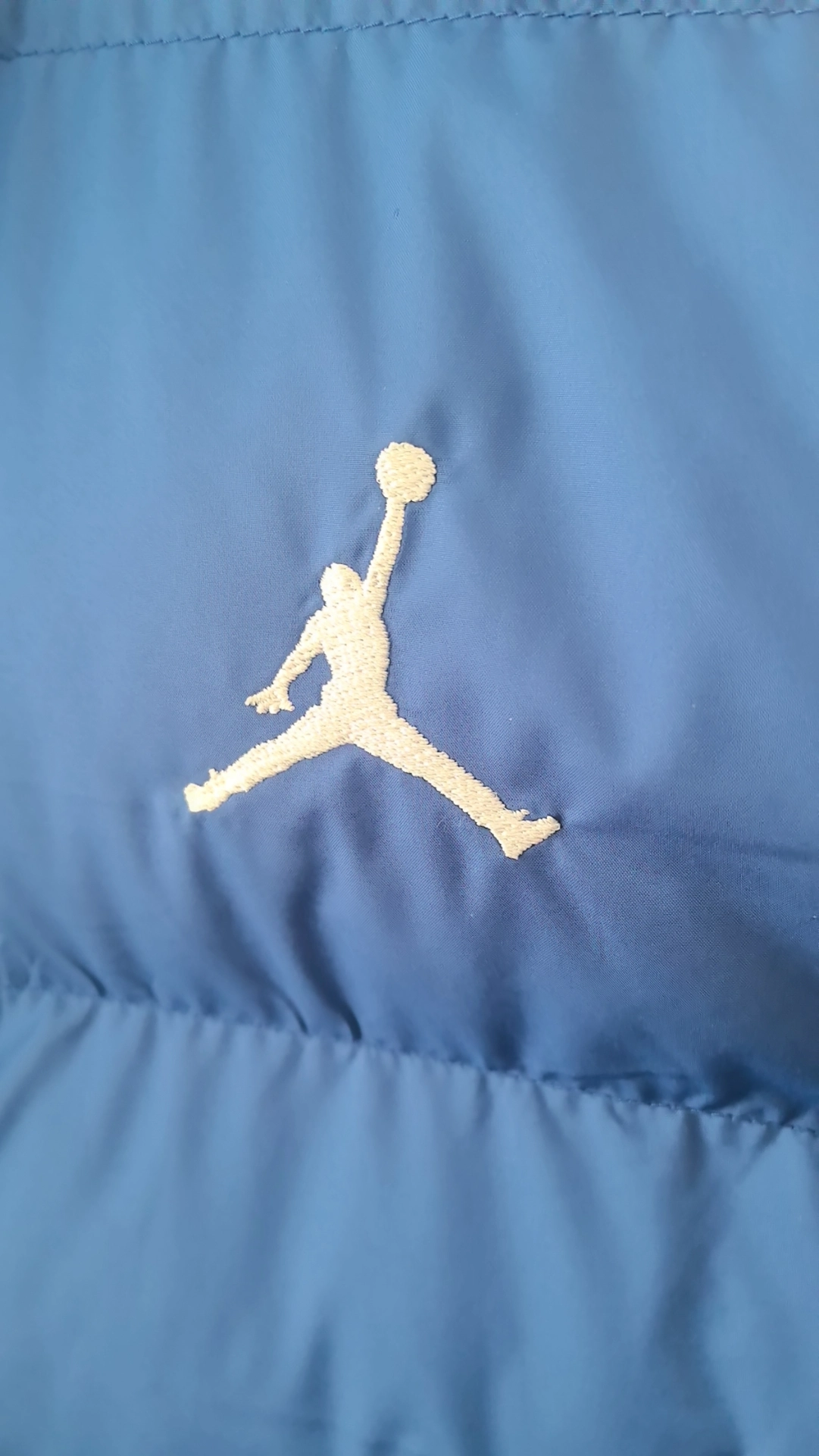 custom review-Джордан Brooklyn FW24 Пуховик Мужской Игровой Королевский Синий