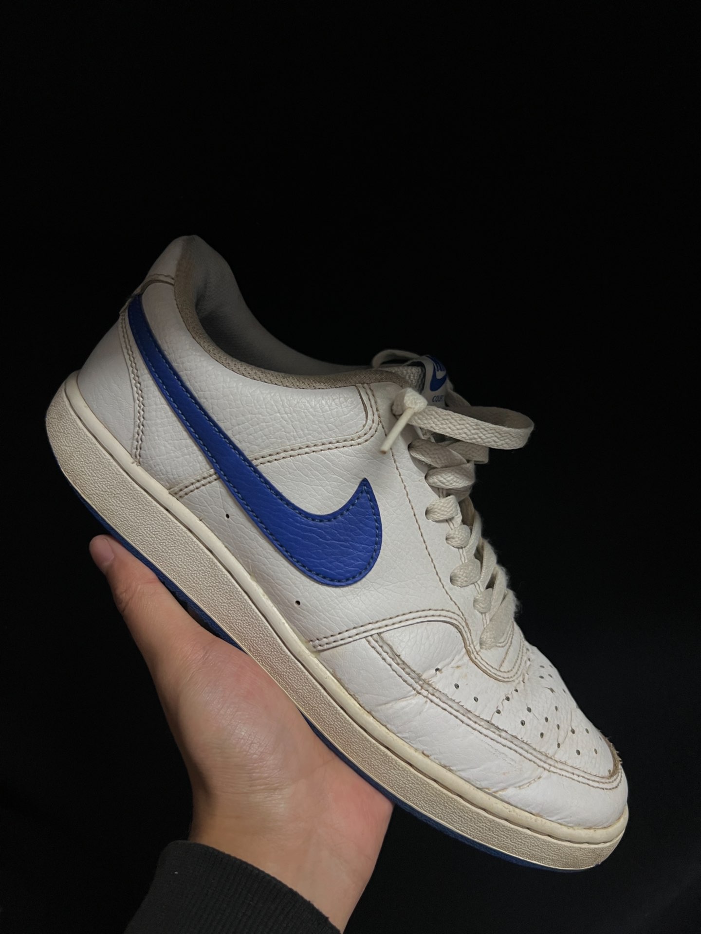 nike court vision low 白蓝