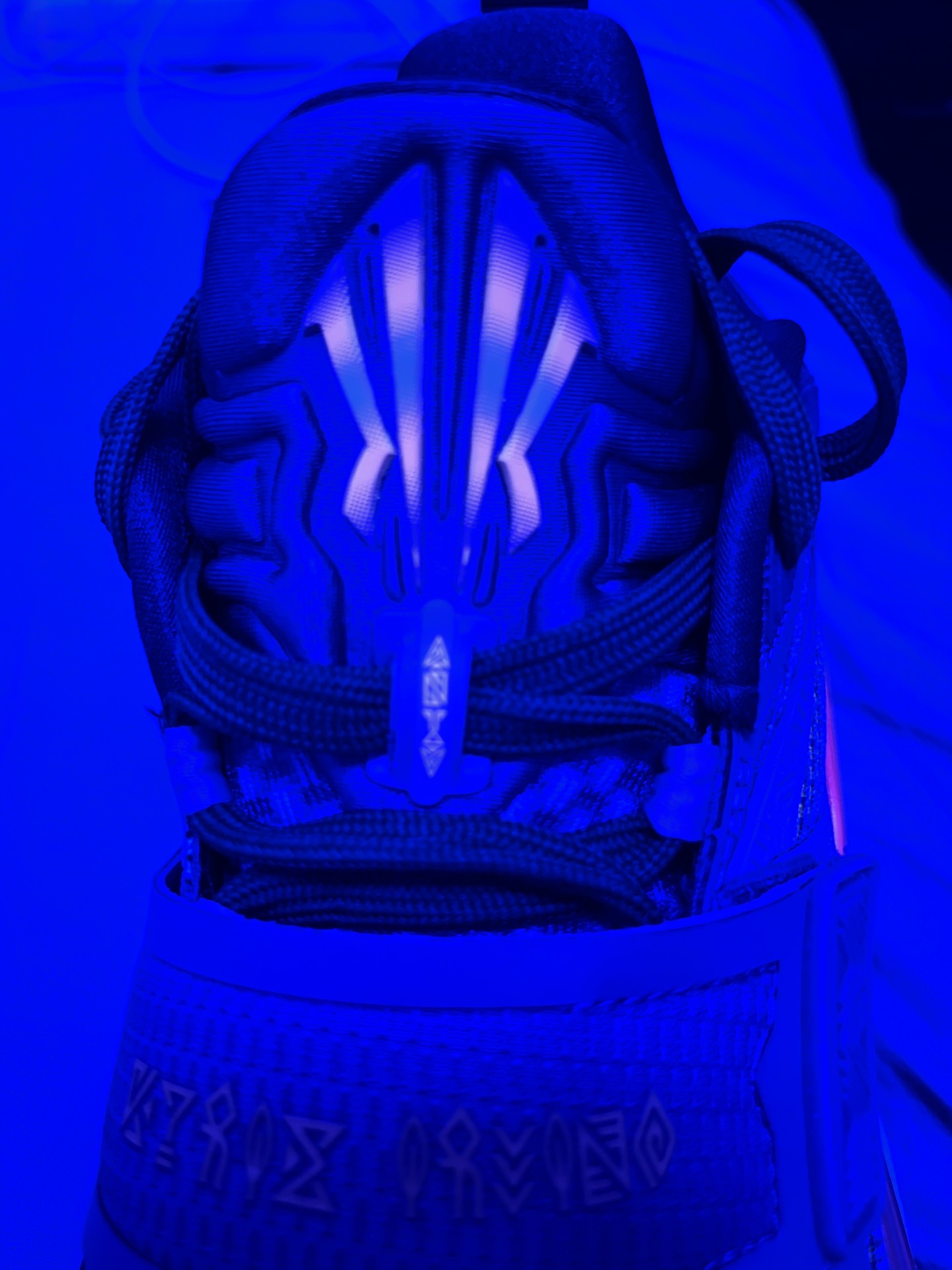 custom review-Anta KAI 1 Амортизация Износостойкие Низкие Баскетбольные Кроссовки Мужские Белые Синие и Оранжевые