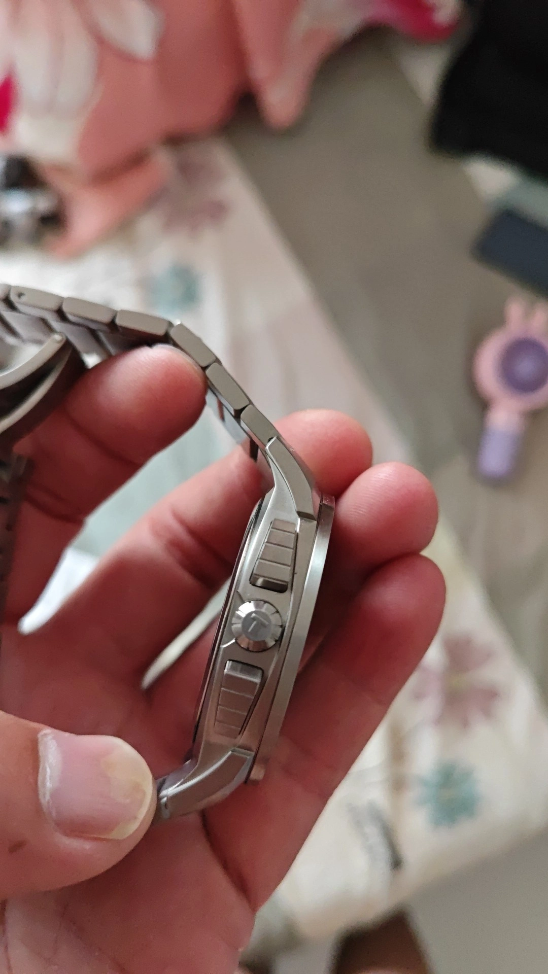 custom review-TISSOT Sports Collection Кварцевый механизм Мужские часы Часы 43 мм Серый циферблат Титан Корпус часов Титан Ремешок