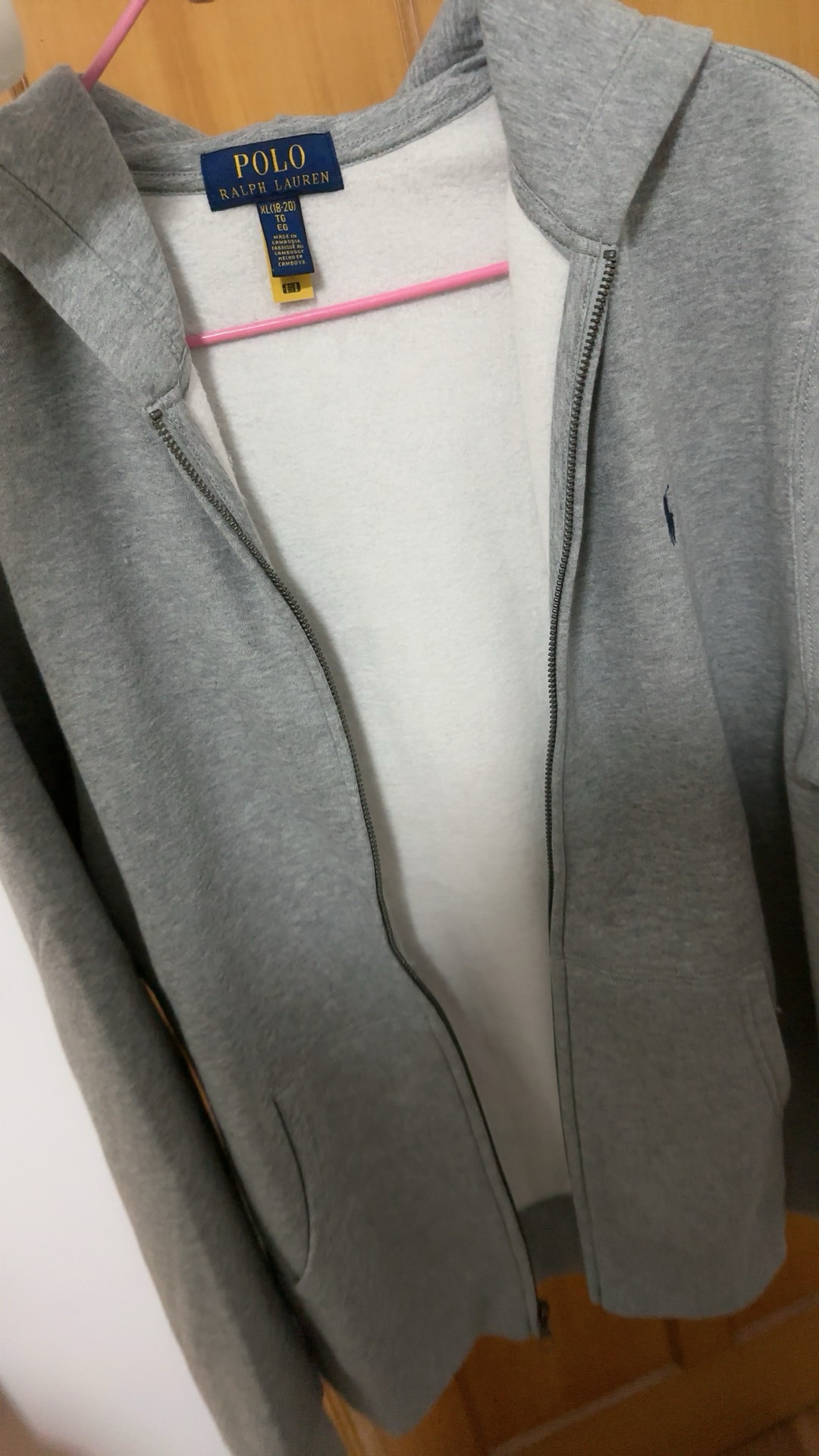 custom review-Polo Ralph Lauren Толстовка Серого цвета для детей