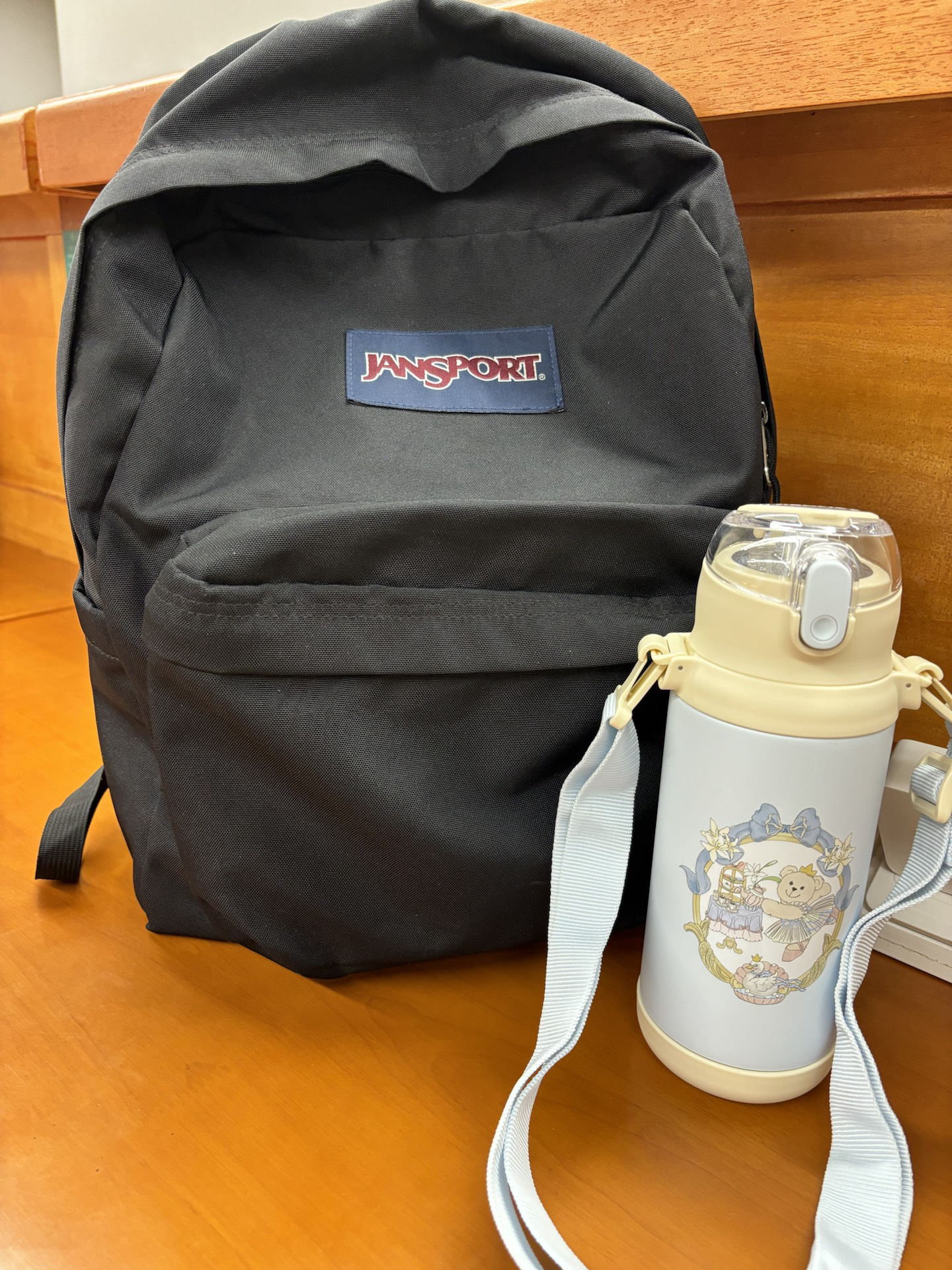 jansport 杰斯伯 经典运动 涤纶 书包背包双