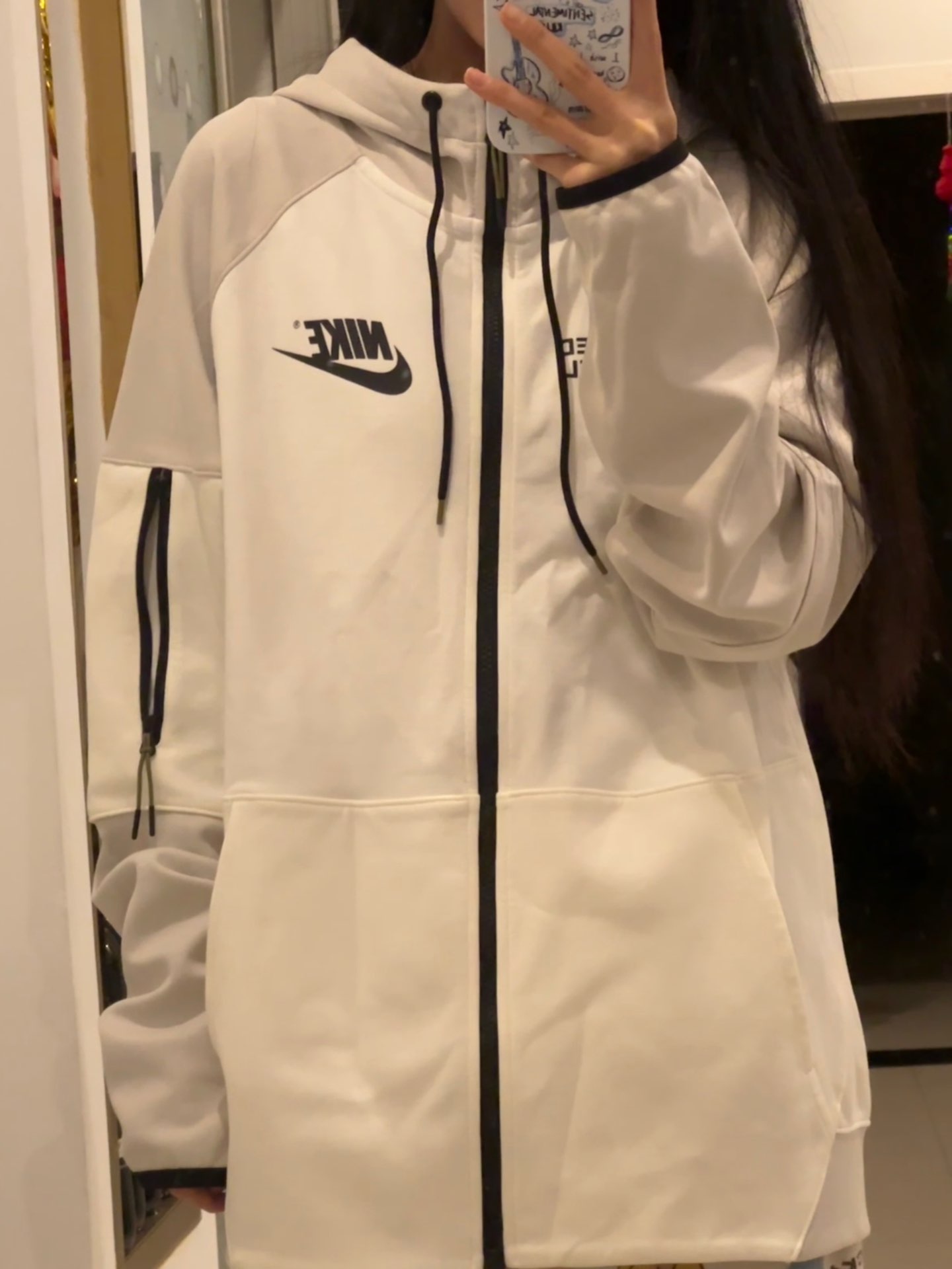 custom review-Nike Белые Мужские Куртки