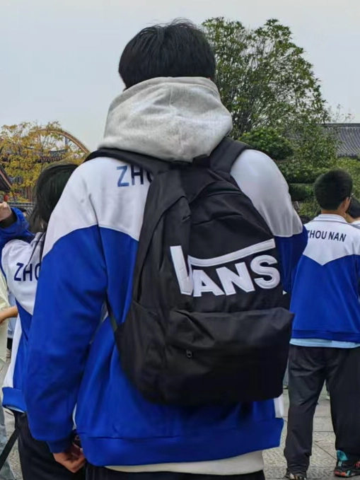 custom review-VANS Old Skool Полиэстер Рюкзак Стандартный (Standard) Унисекс Черный