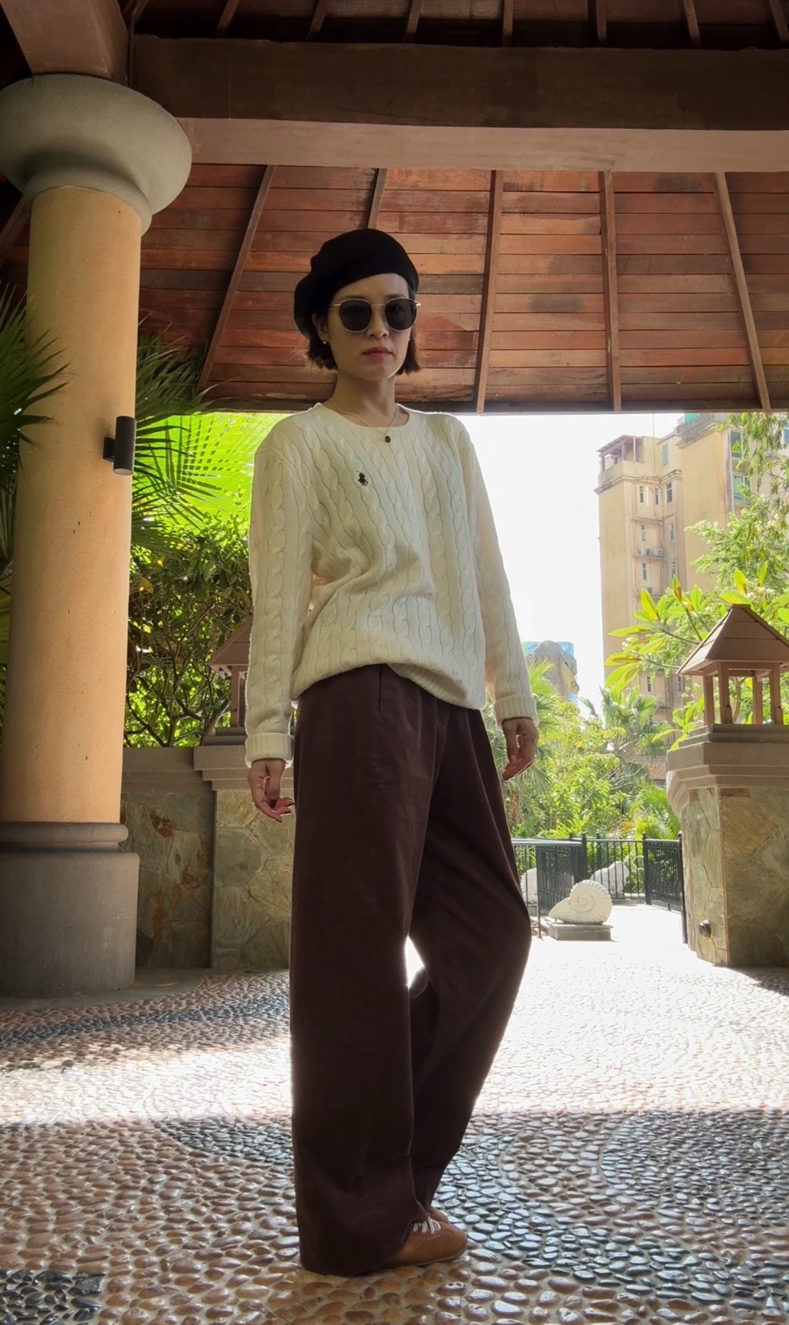 custom review-Polo Ralph Lauren FW22 Кашемировый свитер мужской кремовый