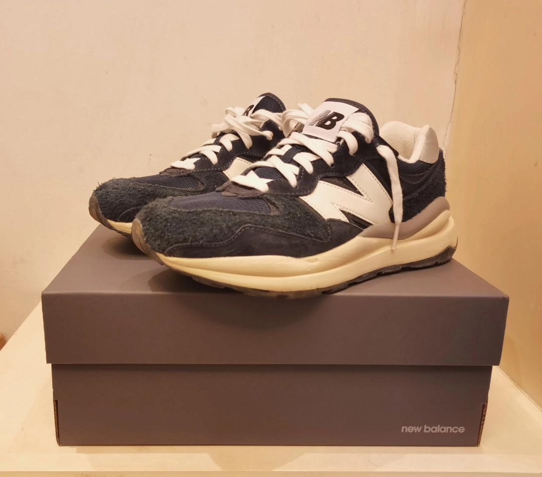 custom review-New Balance NB 5740 Устойчивый к истиранию Дышащий Низкий Топ Повседневная Городская Коммутерская Беговая Обувь Унисекс Темно-синий