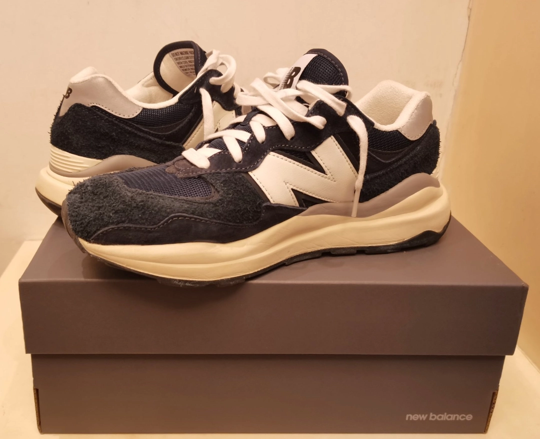 custom review-New Balance NB 5740 Устойчивый к истиранию Дышащий Низкий Топ Повседневная Городская Коммутерская Беговая Обувь Унисекс Темно-синий