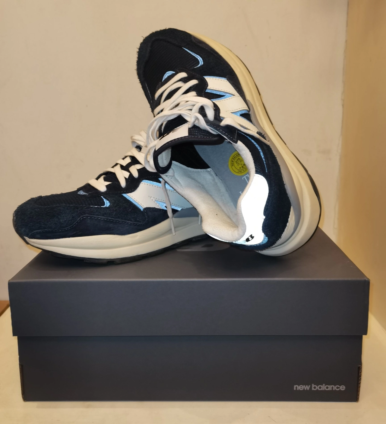 custom review-New Balance NB 5740 Устойчивый к истиранию Дышащий Низкий Топ Повседневная Городская Коммутерская Беговая Обувь Унисекс Темно-синий