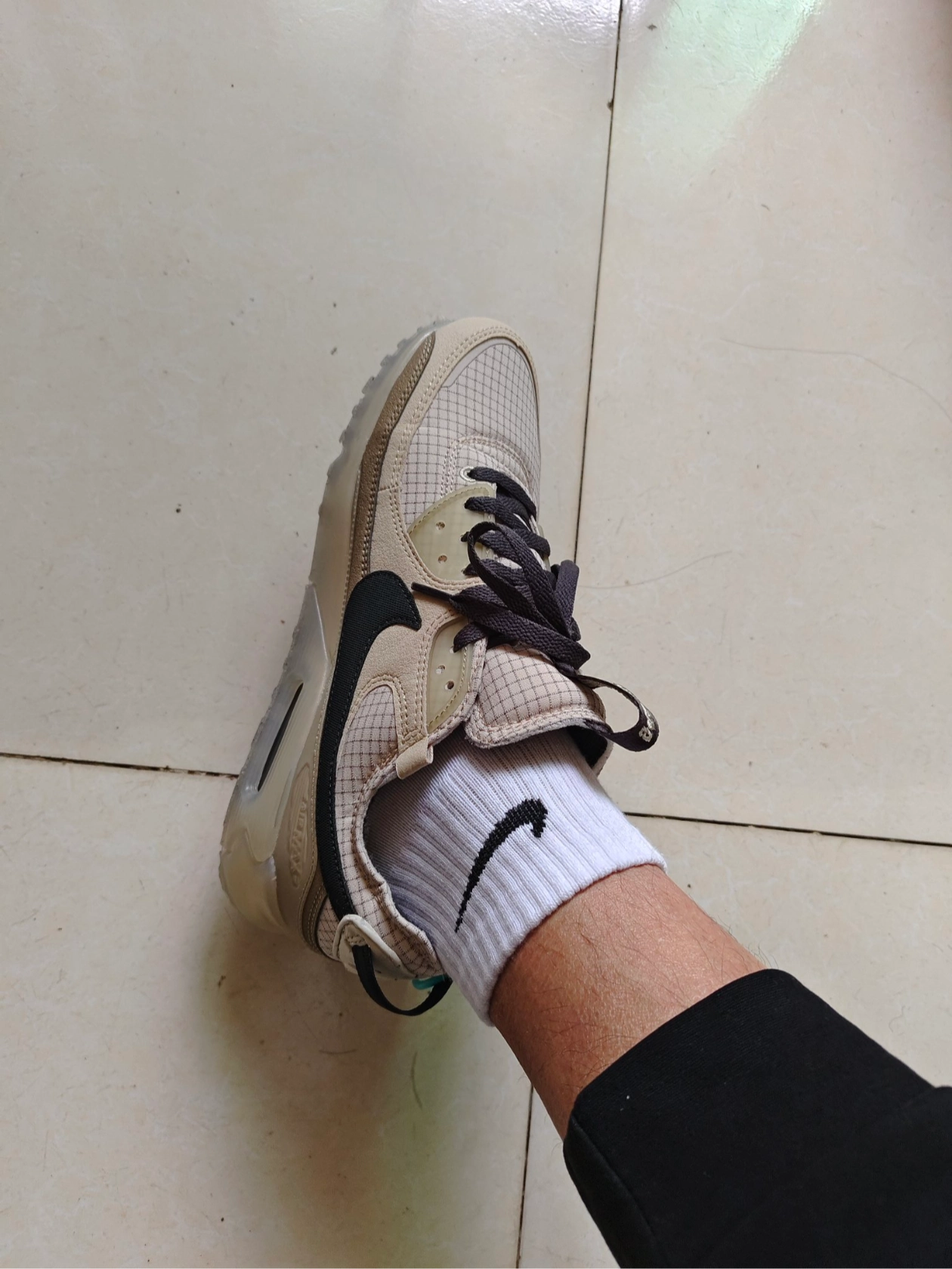 custom review-Nike Air Max 90 Low Топ Air Cushion Повседневные Беговые кроссовки Унисекс Хаки Переработанный материал