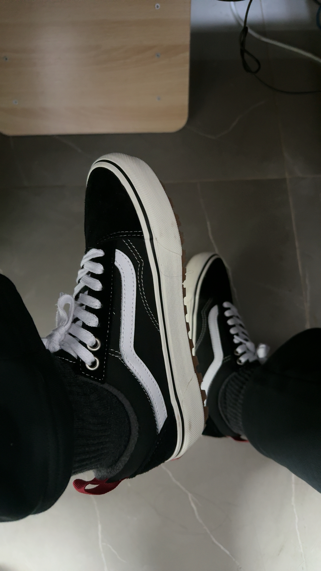 custom review-VANS Old Skool Mte 1 Low Топ Скейтборд Кроссовки Унисекс Черный Белый