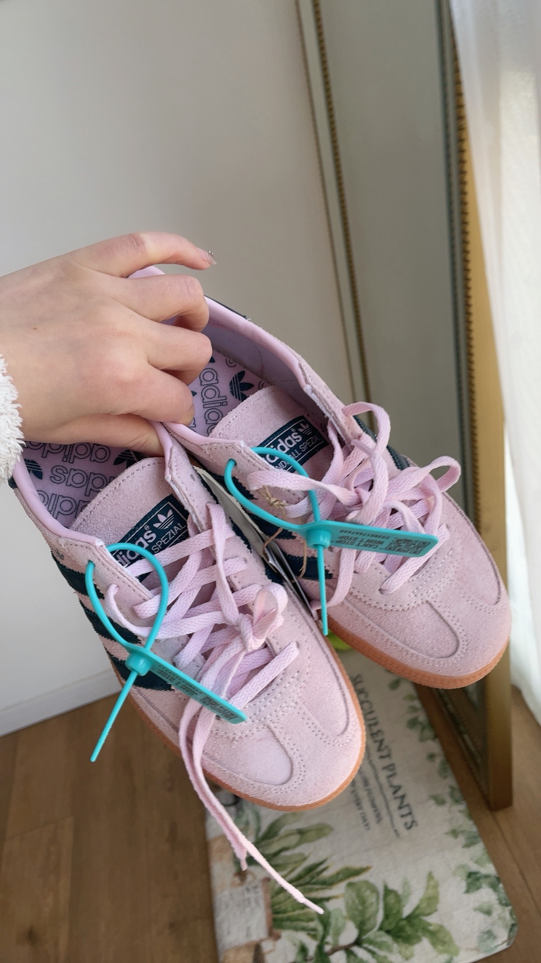 custom review-Adidas Handball Spezial Clear Pink Arctic Night Women's