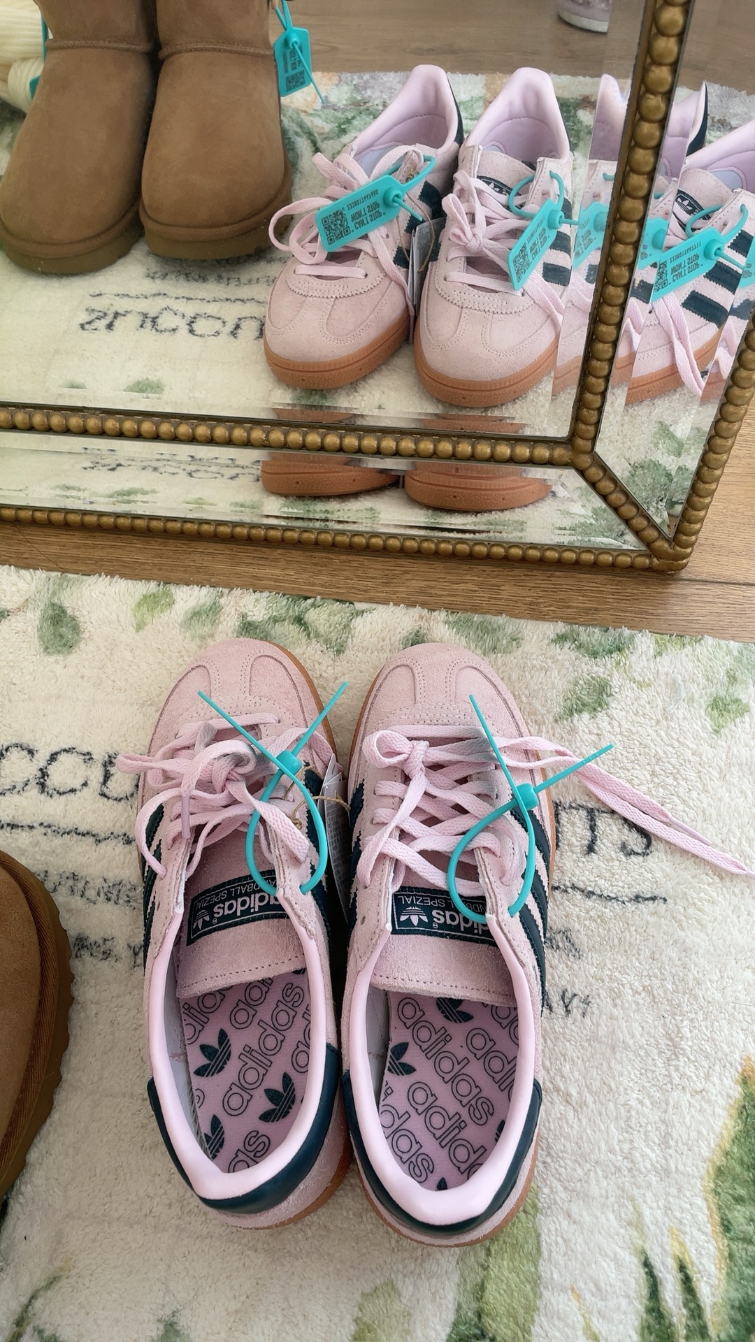 custom review-Adidas Handball Spezial Clear Pink Arctic Night Women's