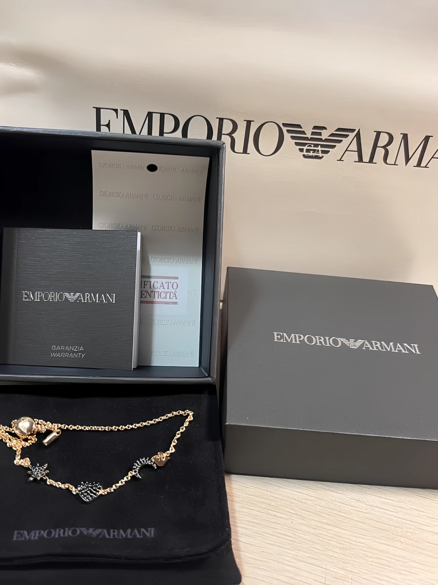 阿玛尼 星星手链