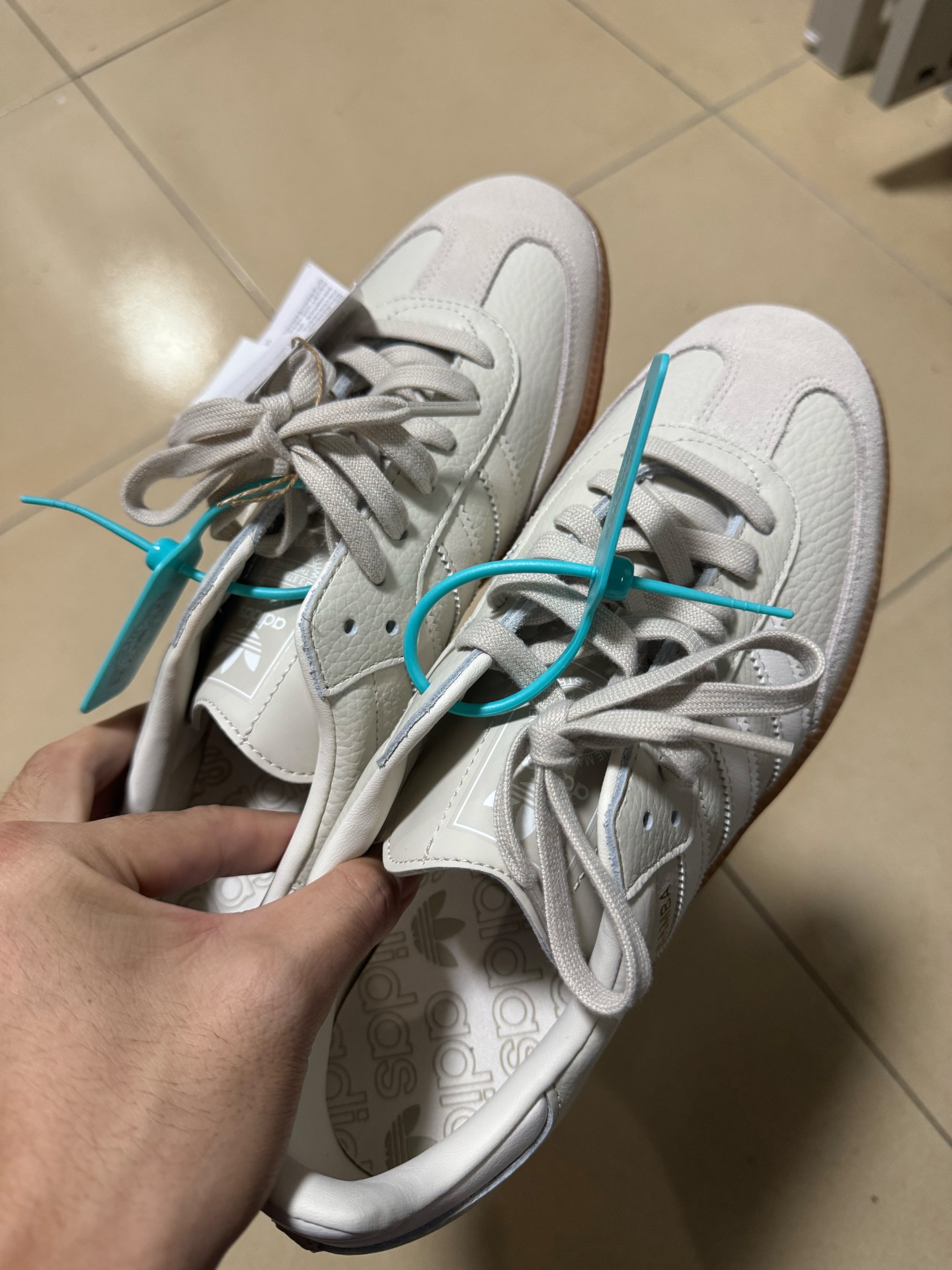 custom review-Adidas Originals SAMBA OG Устойчивые к истиранию низкие скейтборд-кроссовки Женские Серые