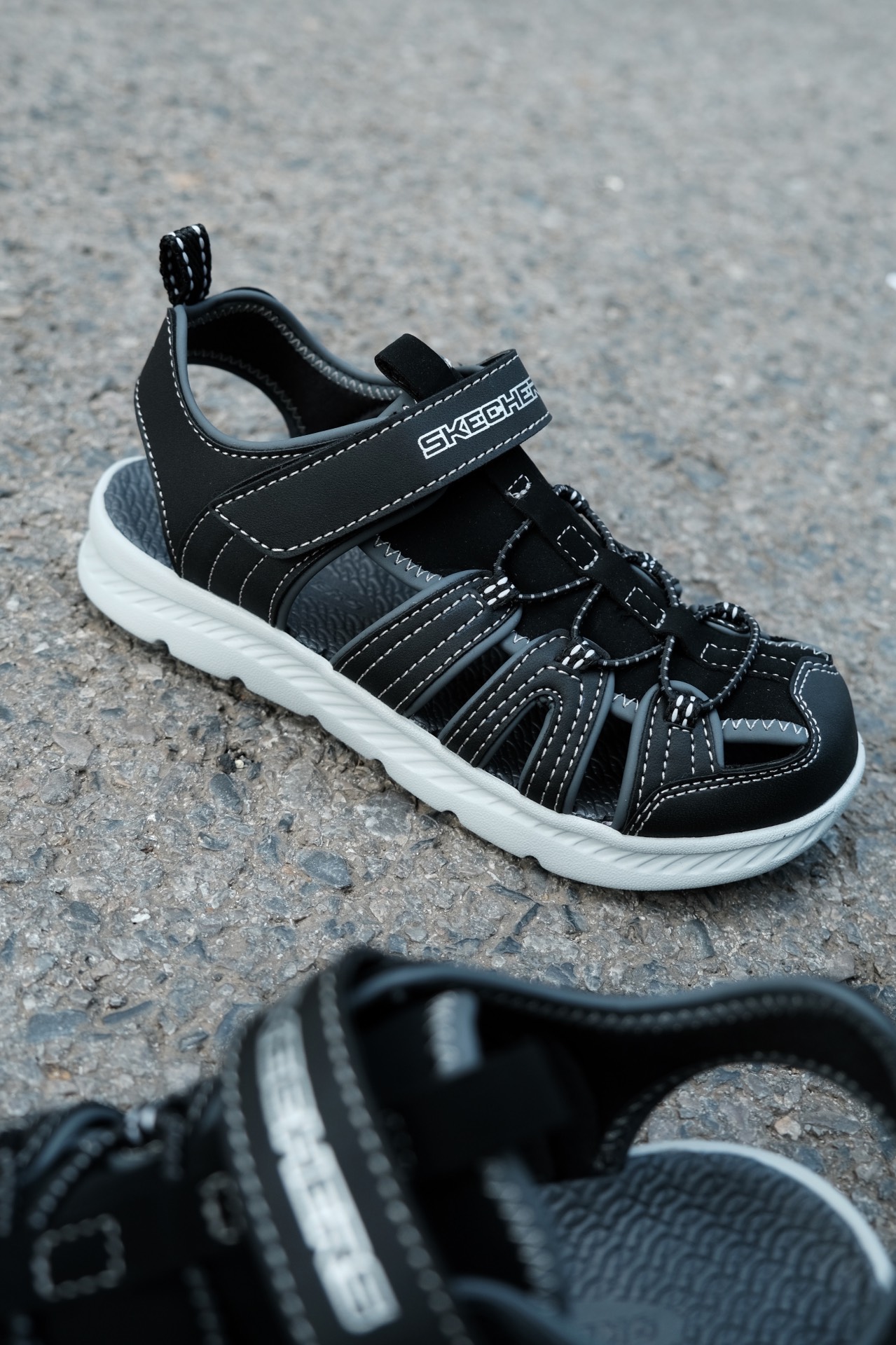 夏日斯凯奇小护甲凉鞋,真的好凉爽✅