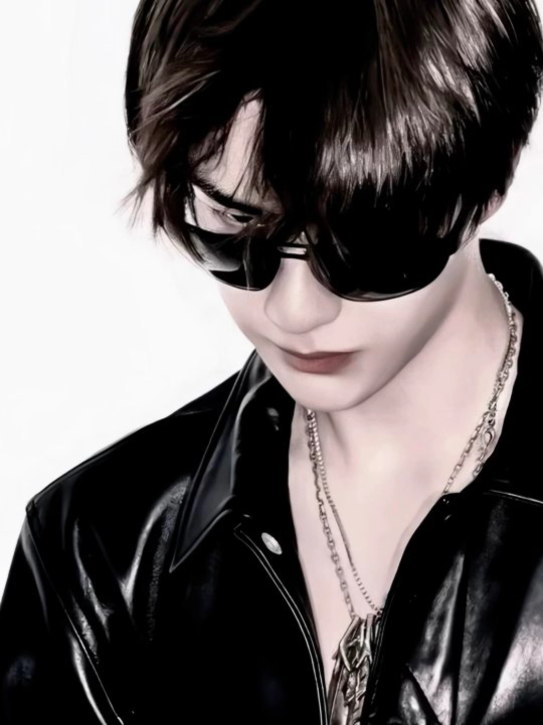 墨镜王一博太帅啦!