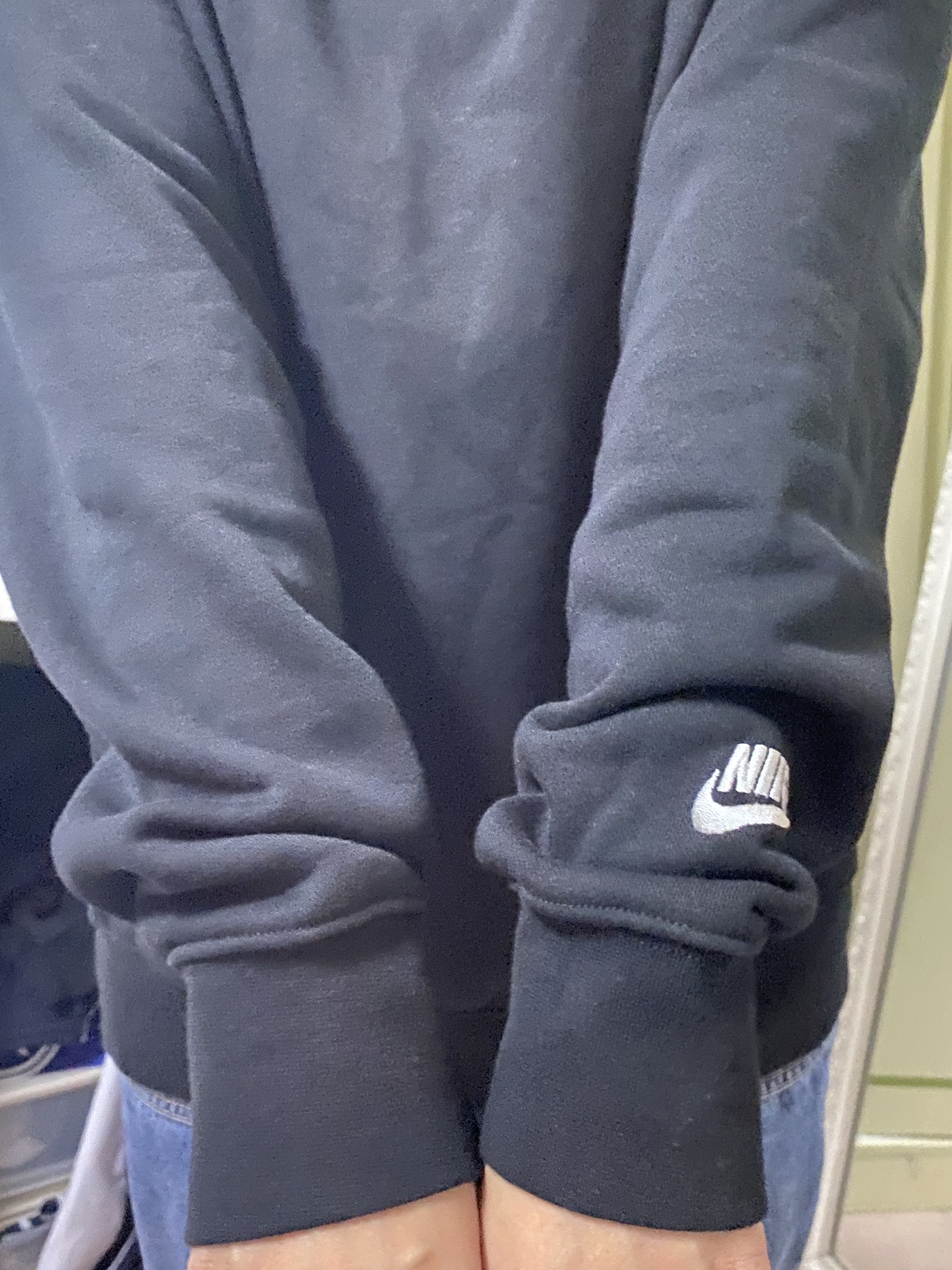 custom review-Nike Толстовка Весенний Мужской Черный