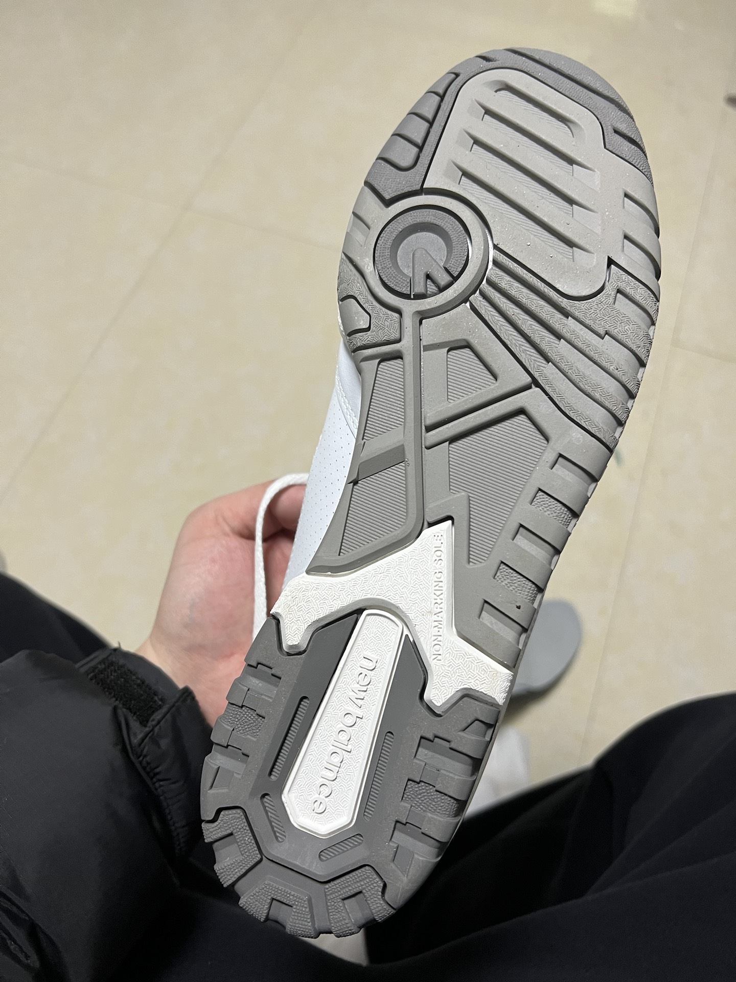 custom review-New Balance NB 550 Амортизация Устойчивость к истиранию Легкий Низкий Топ Винтажные Баскетбольные Кроссовки Унисекс Белый Серый