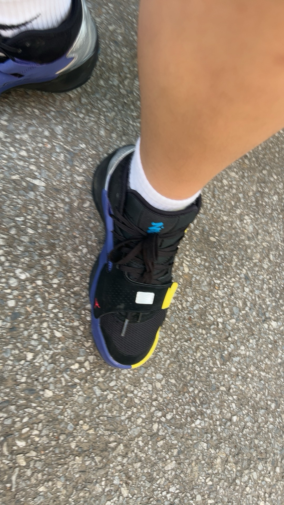 custom review-JORDAN Zion 2 Баскетбольные кроссовки MID Топ Мужской