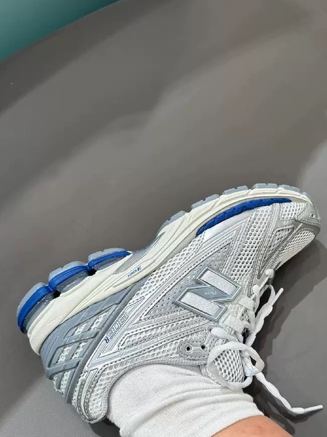 custom review-New Balance NB 1906R Амортизаторы Slip-resistant устойчивые к истиранию Низкий топ Casual Унисекс Белый Серебристый Серый