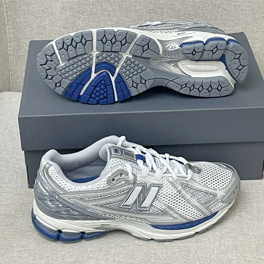 custom review-New Balance NB 1906R Амортизаторы Slip-resistant устойчивые к истиранию Низкий топ Casual Унисекс Белый Серебристый Серый