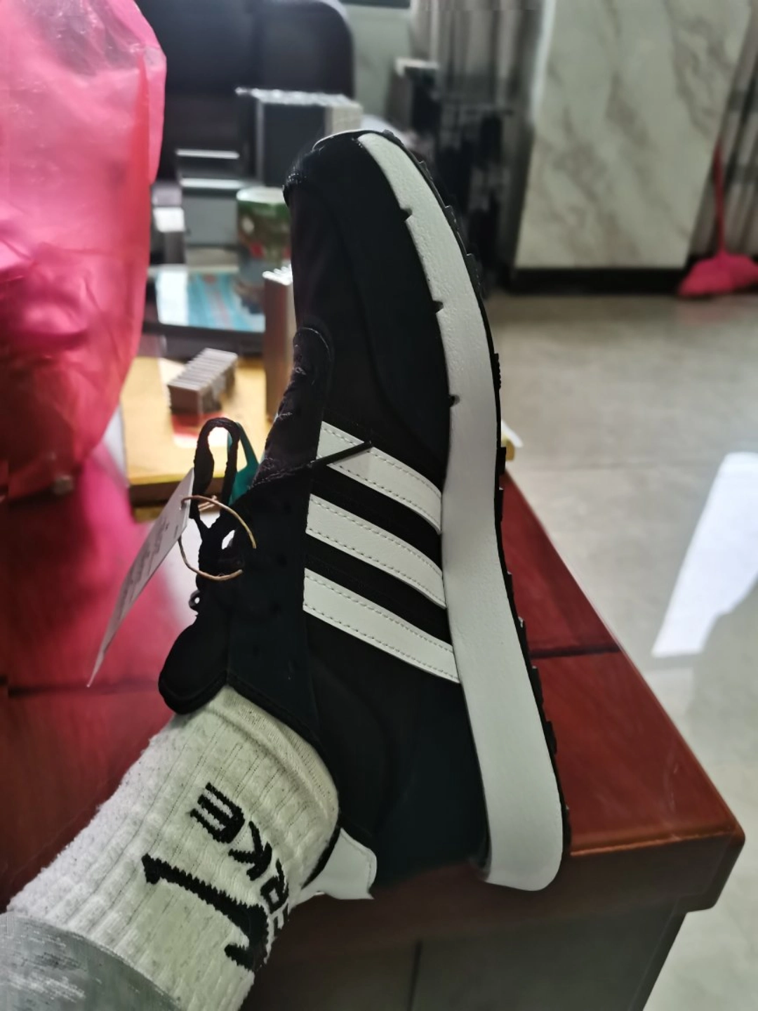 custom review-ADIDAS NEO Run 60s 2,0 Дышащие Низкие Кроссовки для Бега Унисекс Черный Белый