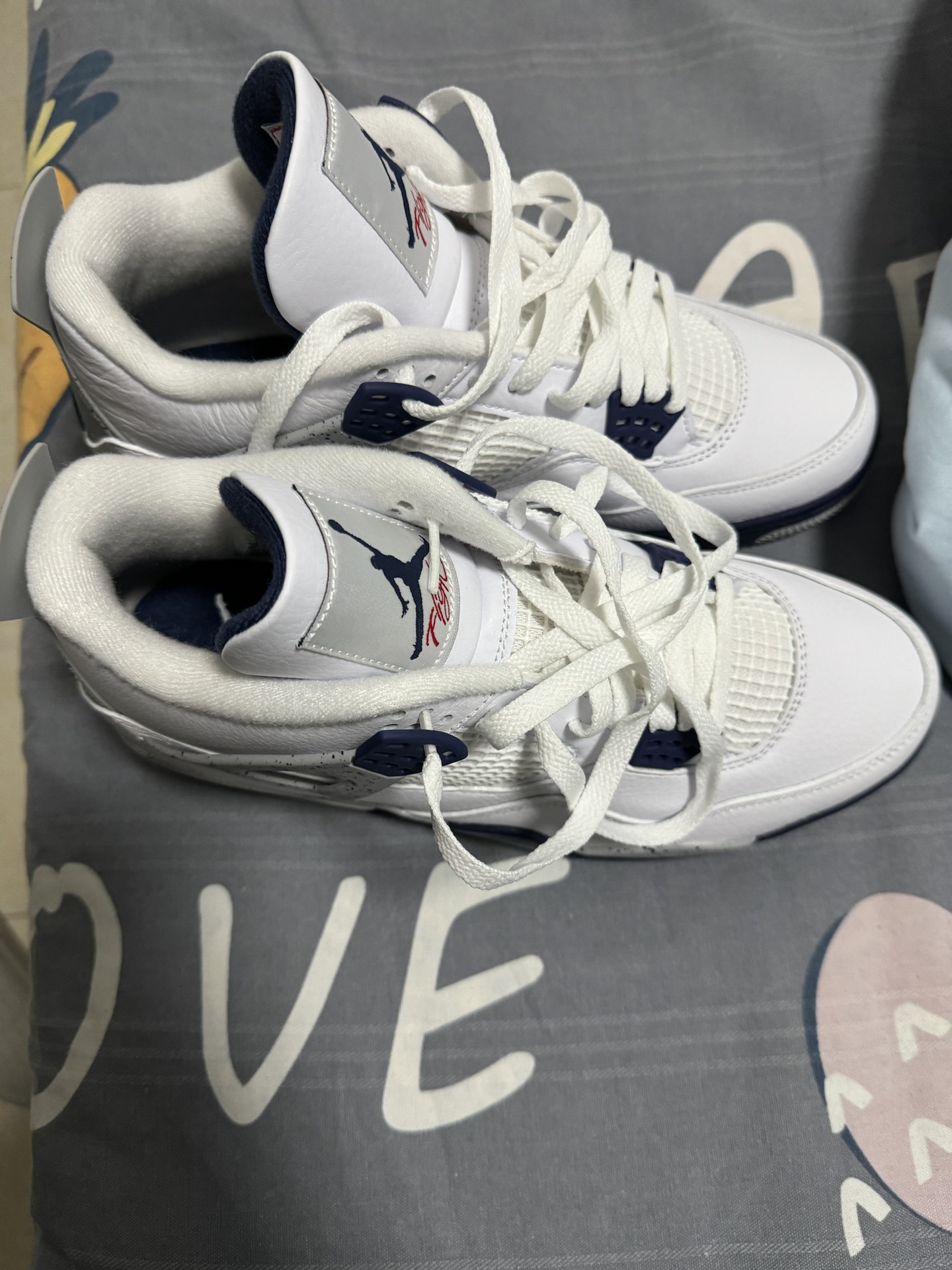 custom review-JORDAN 4 Retro Midnight Navy