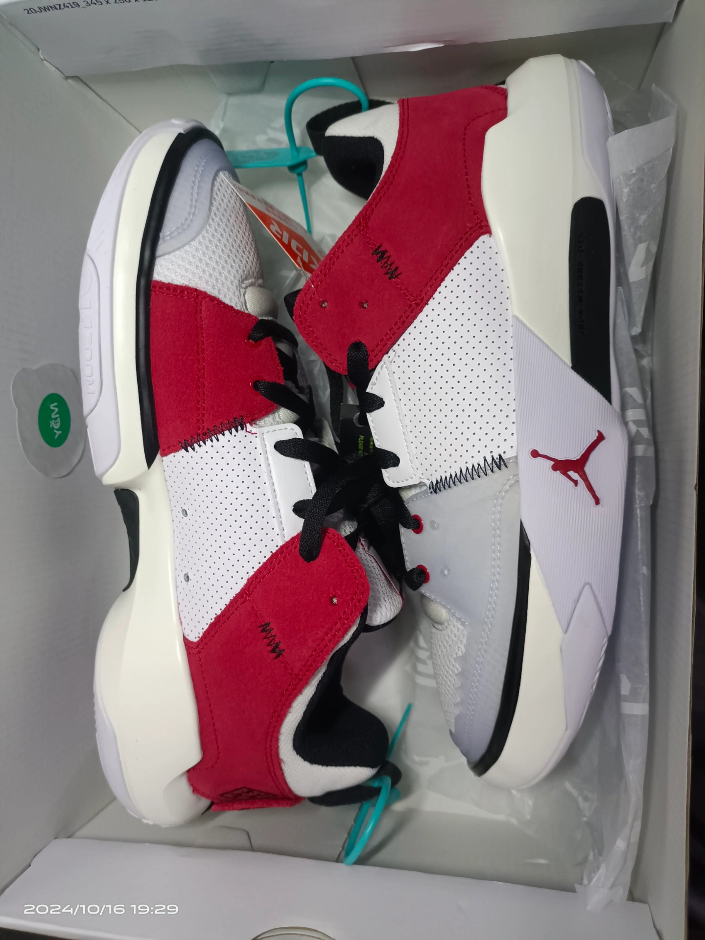 custom review-Джордан One Take 5 Slip Resistant Abrasion Resistant Breathable Low Top Винтажные баскетбольные кроссовки Мужской Белый Красный