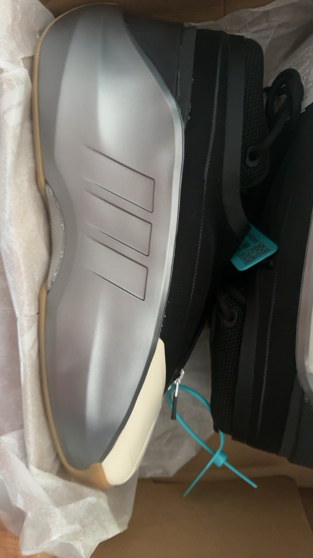 custom review-Adidas Originals Crazy Infinity Амортизация Износостойкий Низкий Топ Винтажные Баскетбольные Кроссовки Унисекс Серебристый Черный