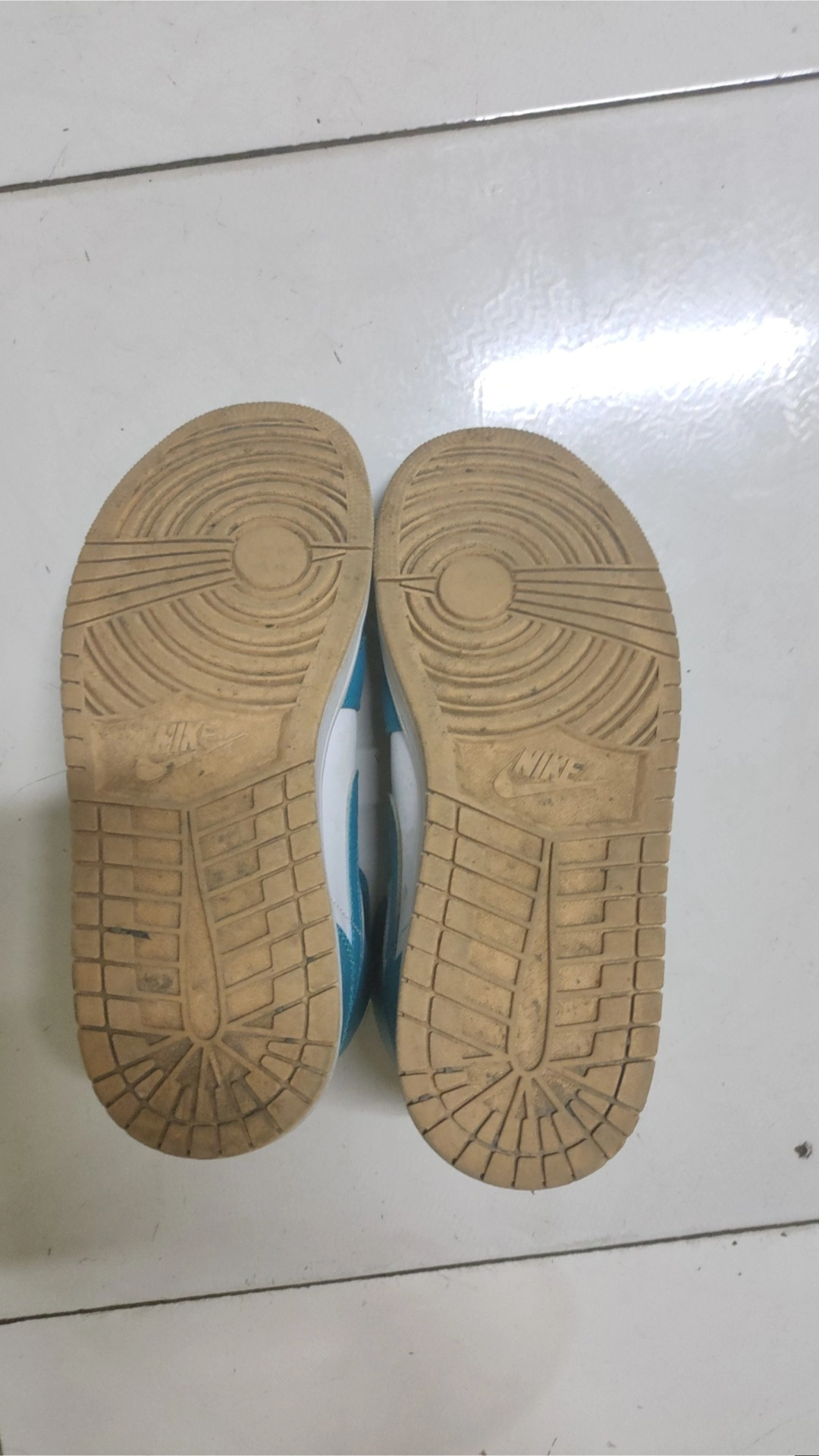 custom review-Jordan Air Jordan 1 MID Топ Винтажные баскетбольные кроссовки Мужской Синий Белый