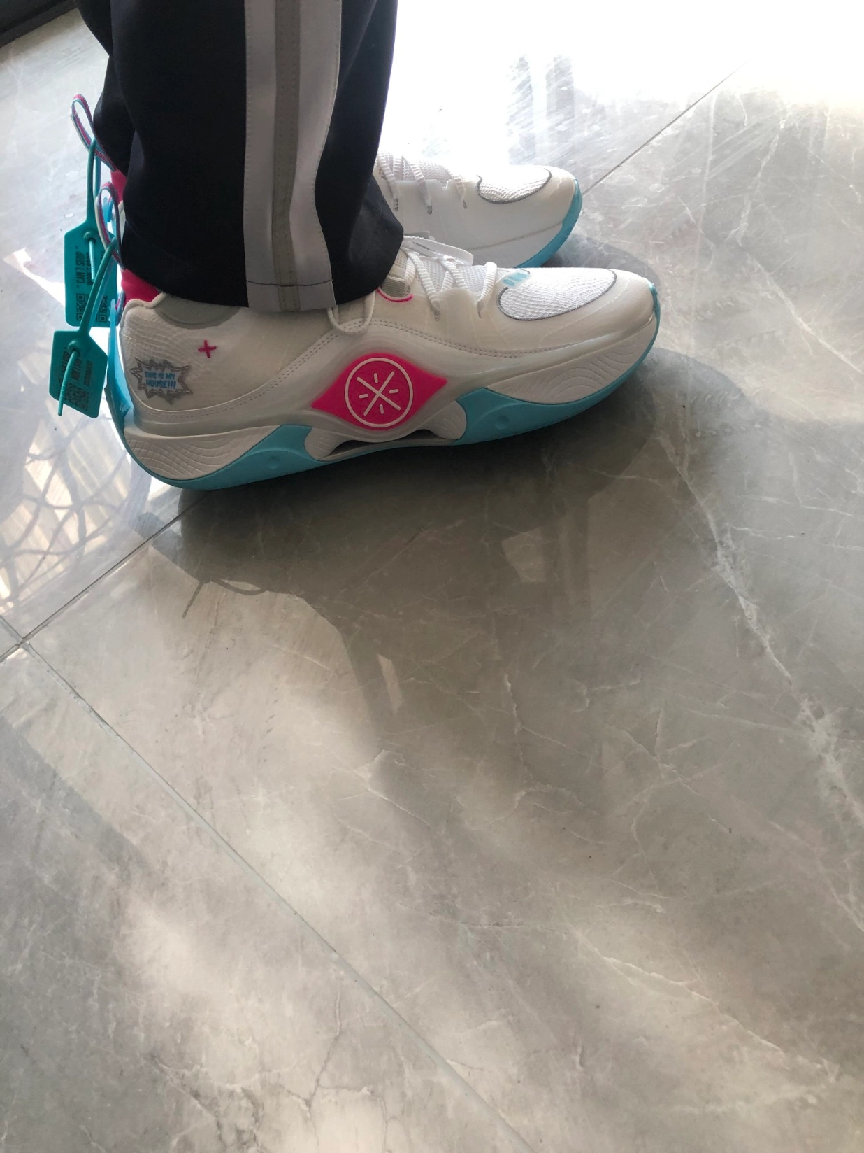 custom review-Лайнер Wade Shadow 5 Амортизация Ударопрочный Отскок Низкий Топ Баскетбольные Кроссовки Мужской Стандартный Белый Розовый Красный