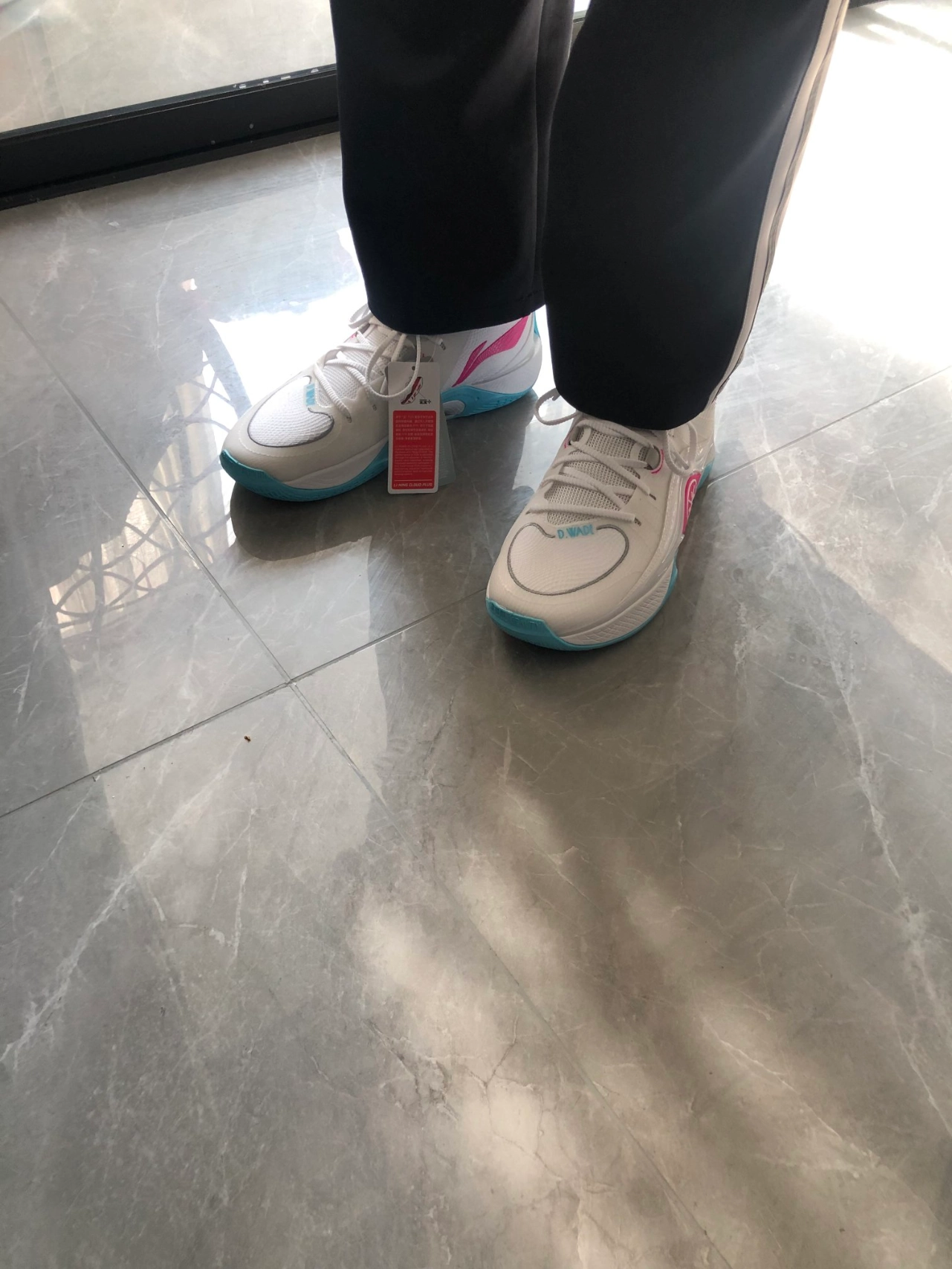 custom review-Лайнер Wade Shadow 5 Амортизация Ударопрочный Отскок Низкий Топ Баскетбольные Кроссовки Мужской Стандартный Белый Розовый Красный