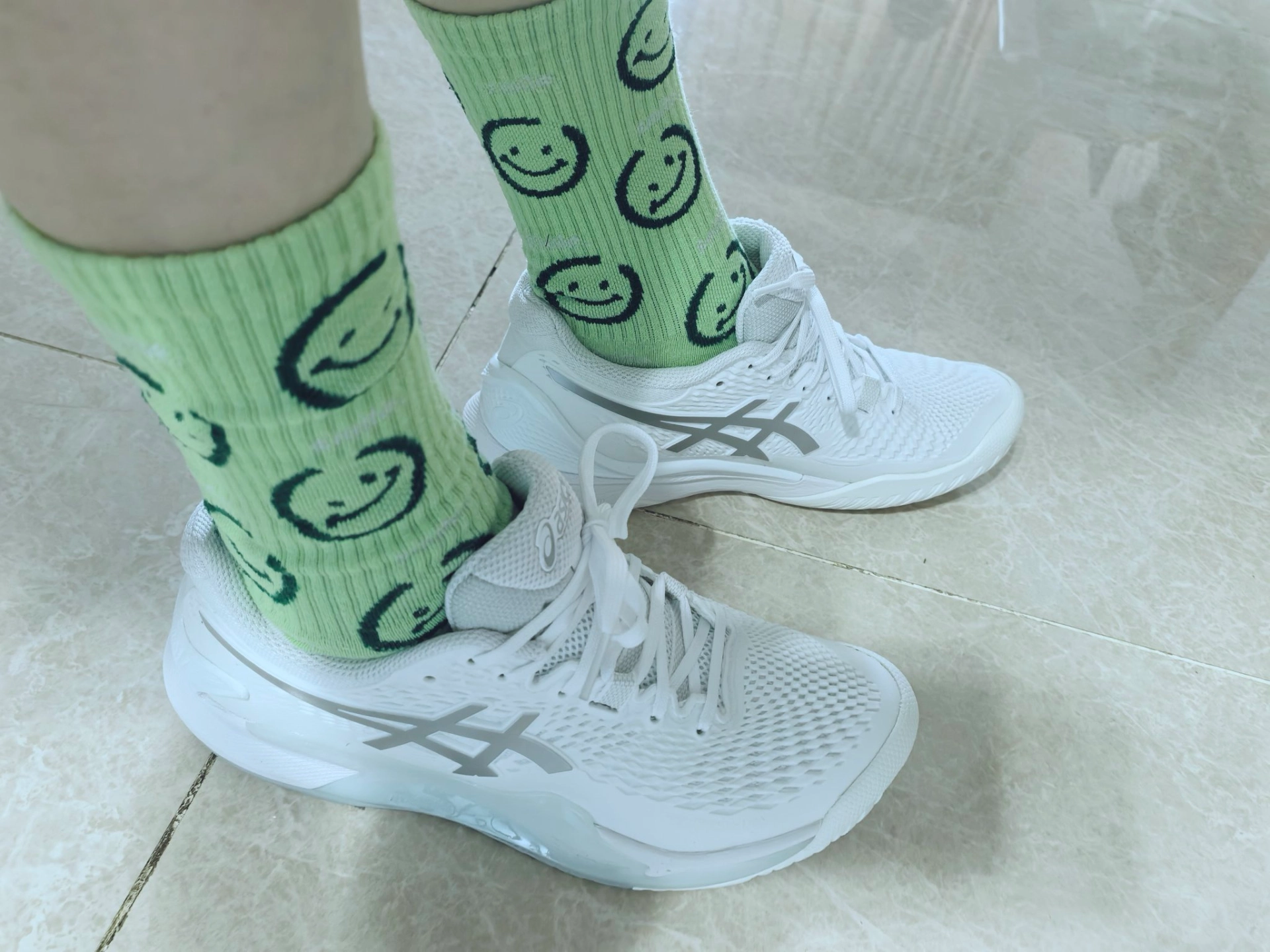 custom review-ASICS Гель Разрешение 9 Текстиль Синтетическая кожа Амортизация Противоскользящий Устойчивый к истиранию Низкий топ