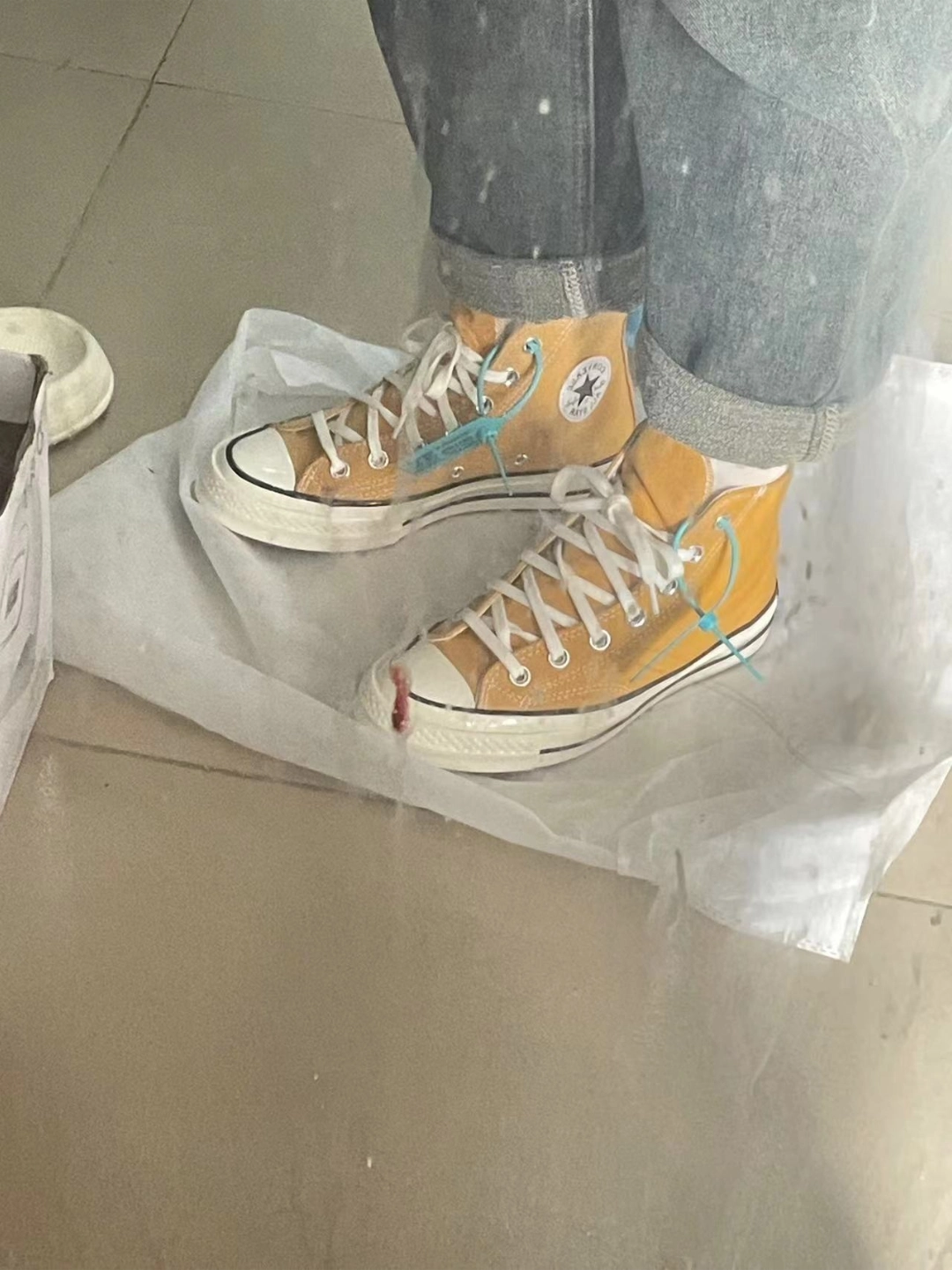 custom review-Converse Chuck 70 Taylor Устойчивые к истиранию высокие кеды унисекс цвет опавших листьев