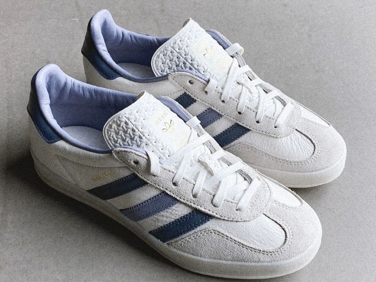 custom review-Adidas Gazelle Indoor White Preloved Ink