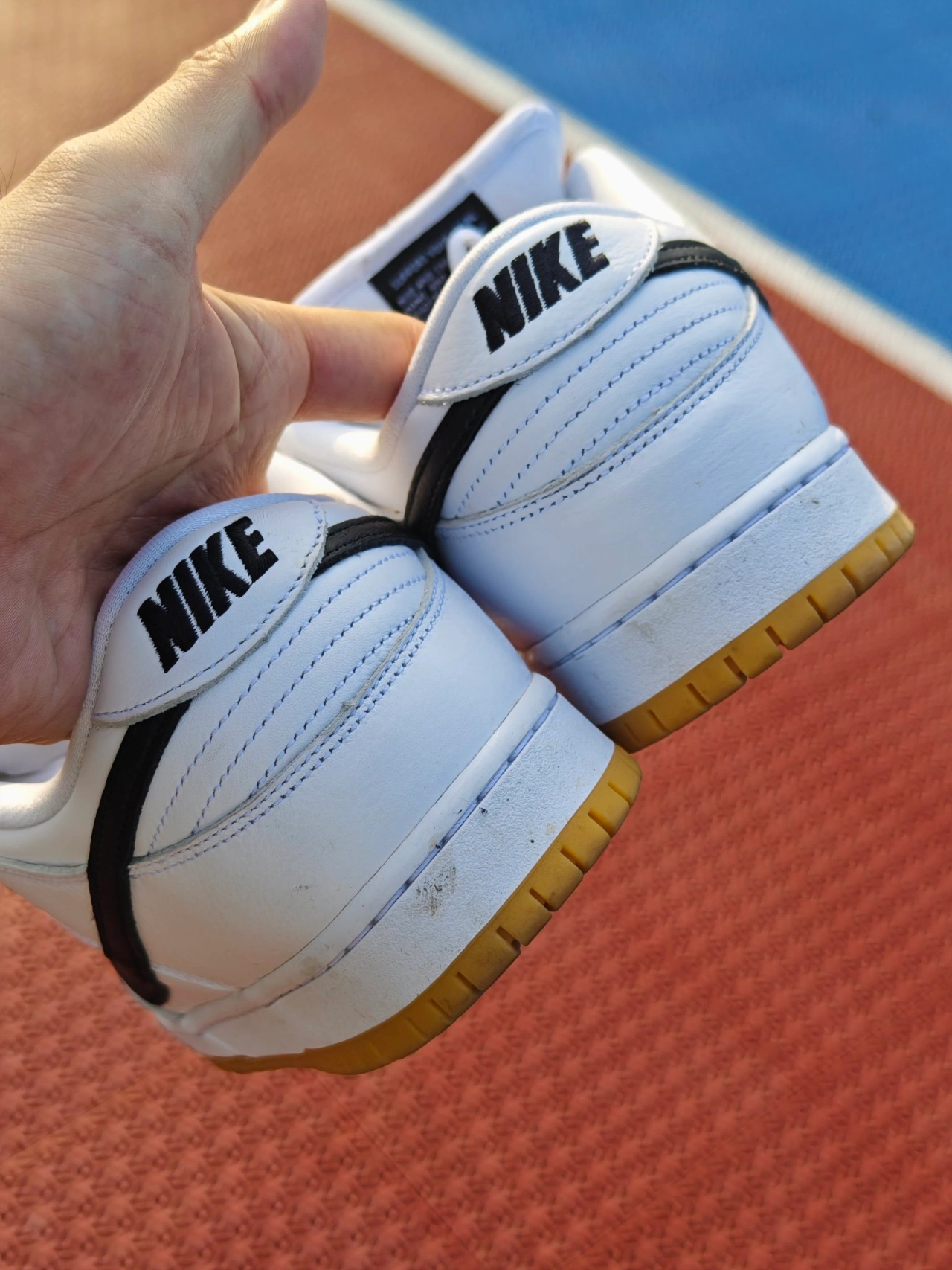 custom review-Nike Sb Dunk Low Pro White Gum