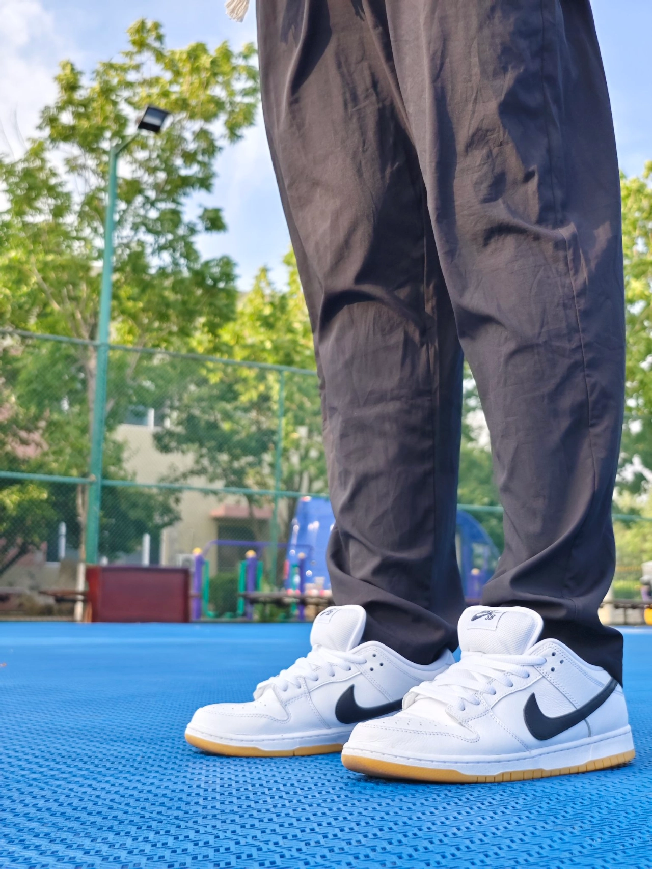 custom review-Nike Sb Dunk Low Pro White Gum