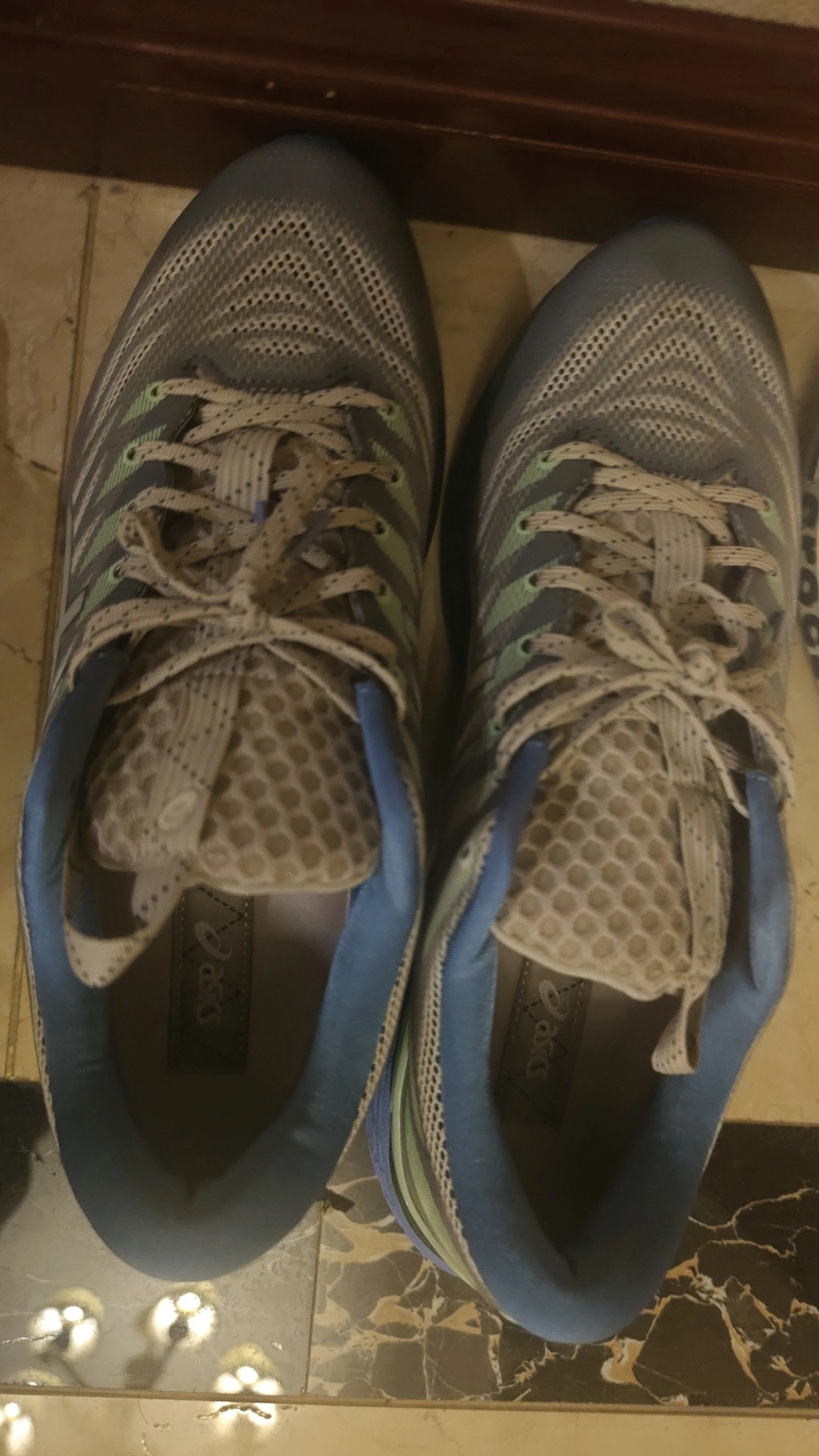 custom review-Asics Gel Kayano 28 Ткань Спортивная Амортизация Износостойкий Низкий Топ Повседневная Обувь Женская Серо-Зеленая