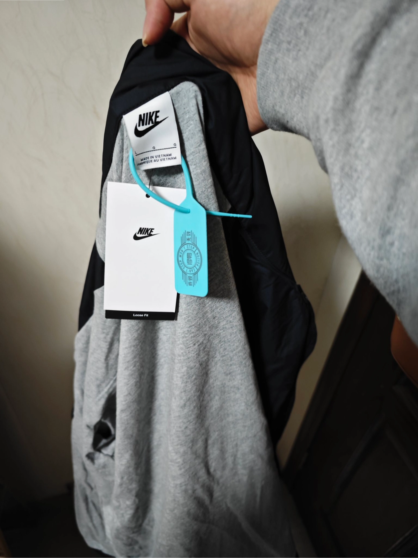 custom review-nike Клуб Куртки и Пальто Мужской Черный