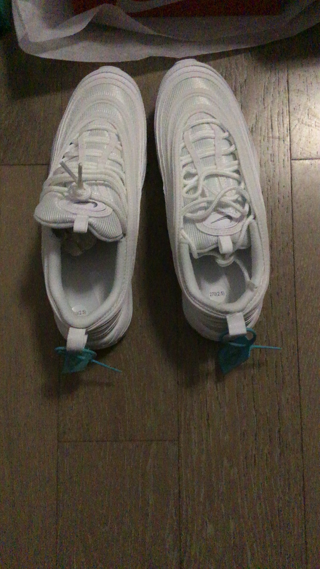 custom review-Nike Air Max 97 Амортизация Низкий Топ Беговые Кроссовки Мужские Белые