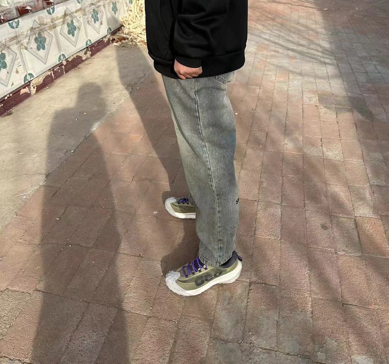 custom review-Nike ACG Mountain Fly 2 'Neutral Olive' Grip Low Top Уличная обувь Мужская Армейский зеленый