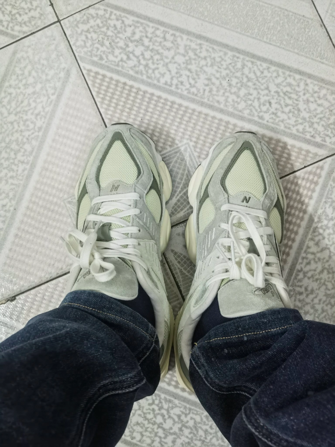 custom review-New Balance 9060 Olivine