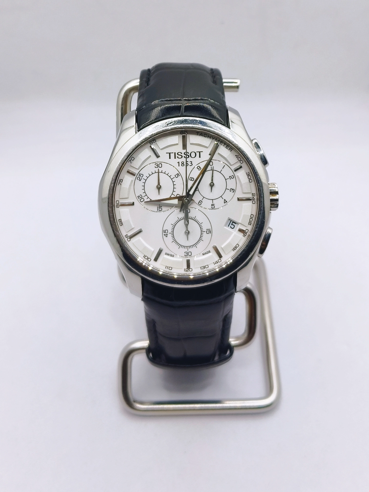 经典与现代的完美结合～天梭多功能计时腕表