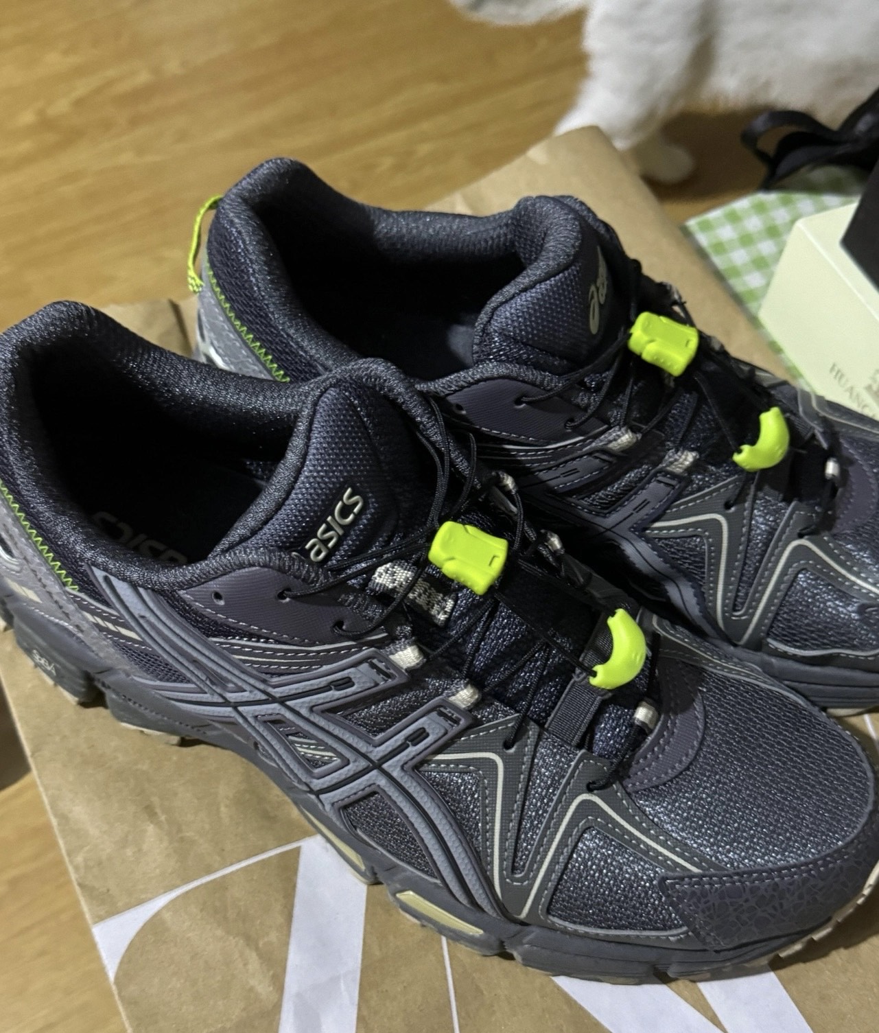 custom review-Asics Gel Kahana 8 Graphite Grey Sheet Rock
