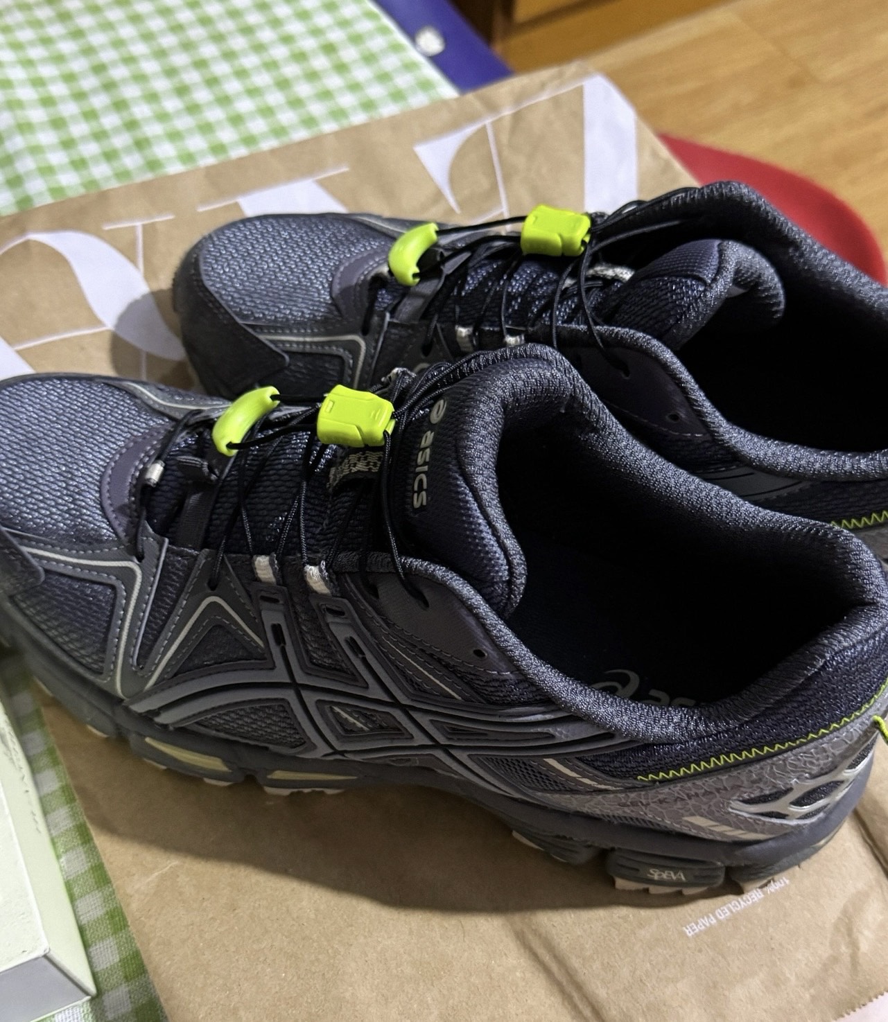 custom review-Asics Gel Kahana 8 Graphite Grey Sheet Rock