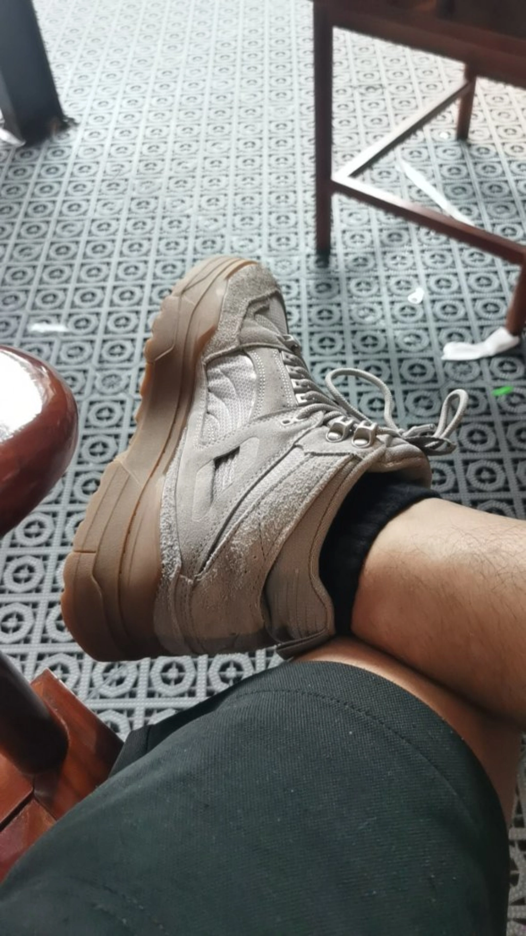 custom review-PUMA Slipstream Амортизация Износостойкие Высокие Кроссовки для Скейтбординга Унисекс Серые