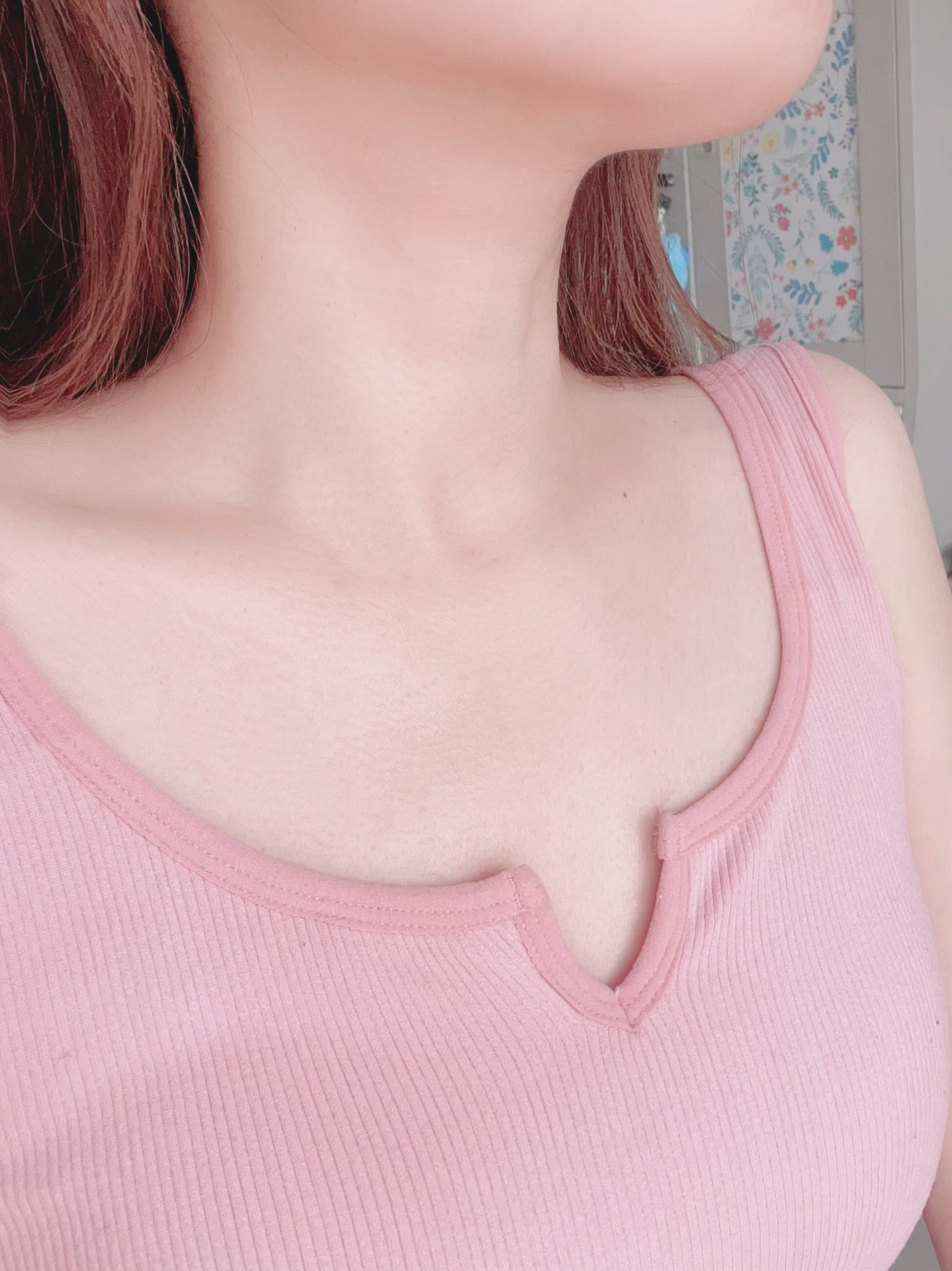 突然感觉自己的脖子真的少女感满满!