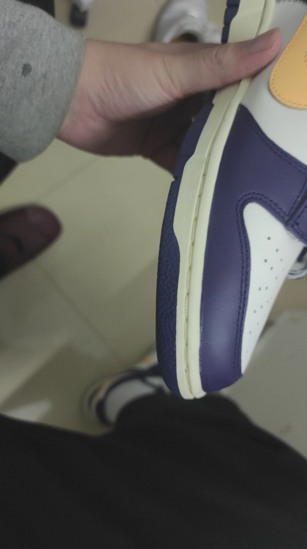 custom review-Nike Dunk Slip-on Устойчивый к истиранию Низкий Топ Скейтбординг Мужской Морской Синий