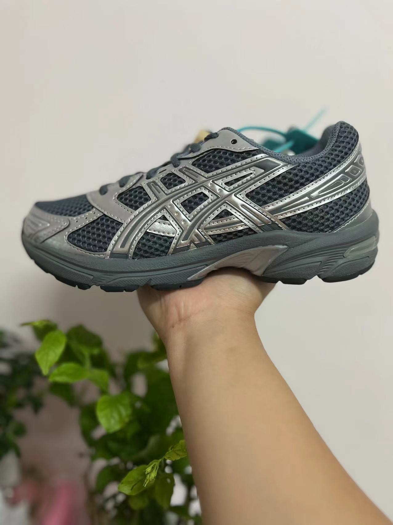 custom review-ASICS Gel 1130 Беговые кроссовки Низкий топ Серебристо-серый Унисекс